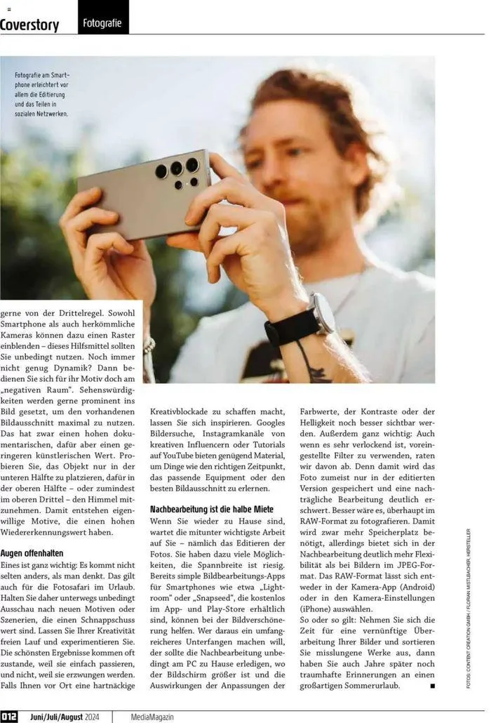 Magazin Juni/Juli/August 2024 von 7. Juni bis 31. August 2024 - Flugblätt seite 12