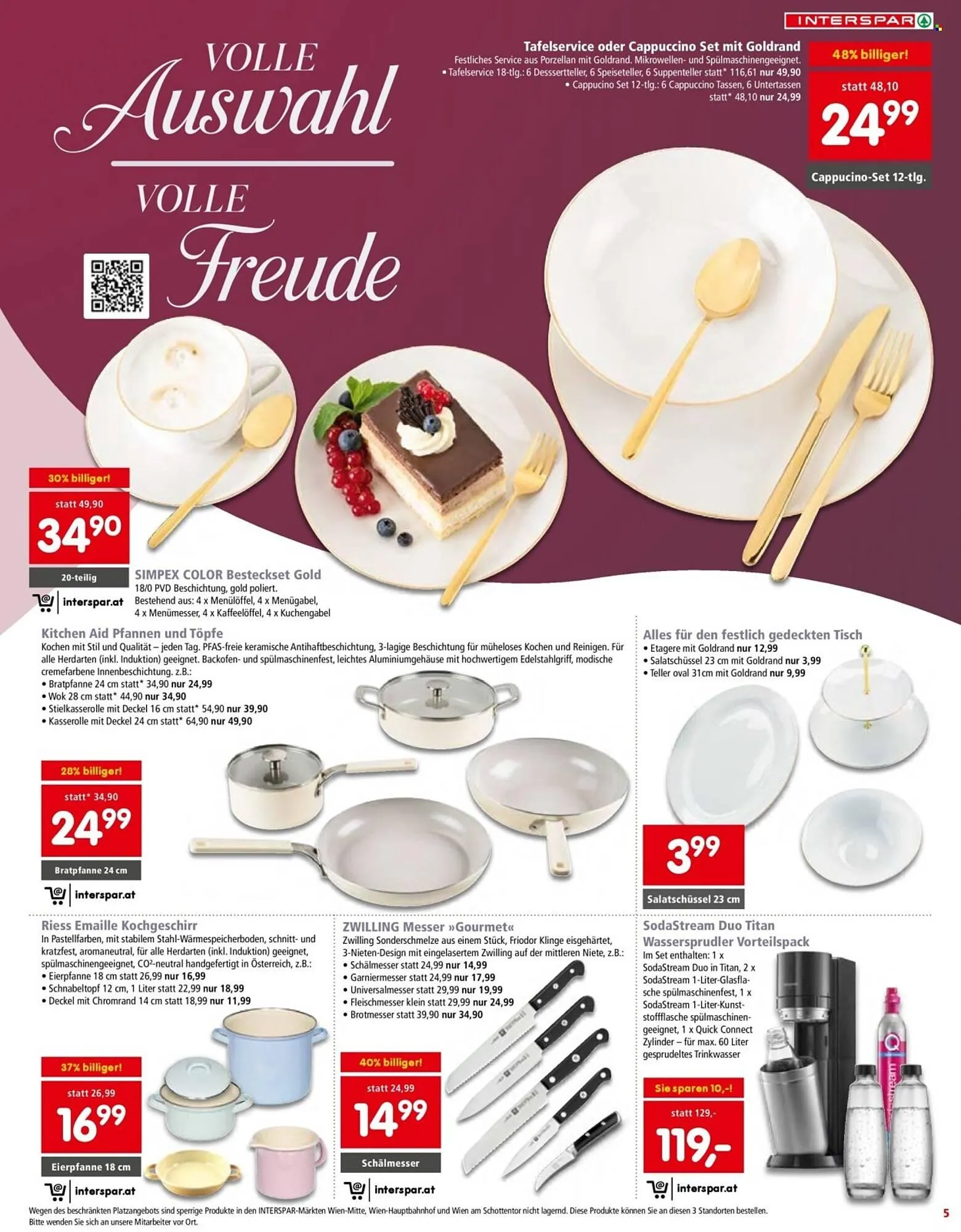Interspar Flugblatt von 16. Oktober bis 24. Dezember 2025 - Flugblätt seite 5