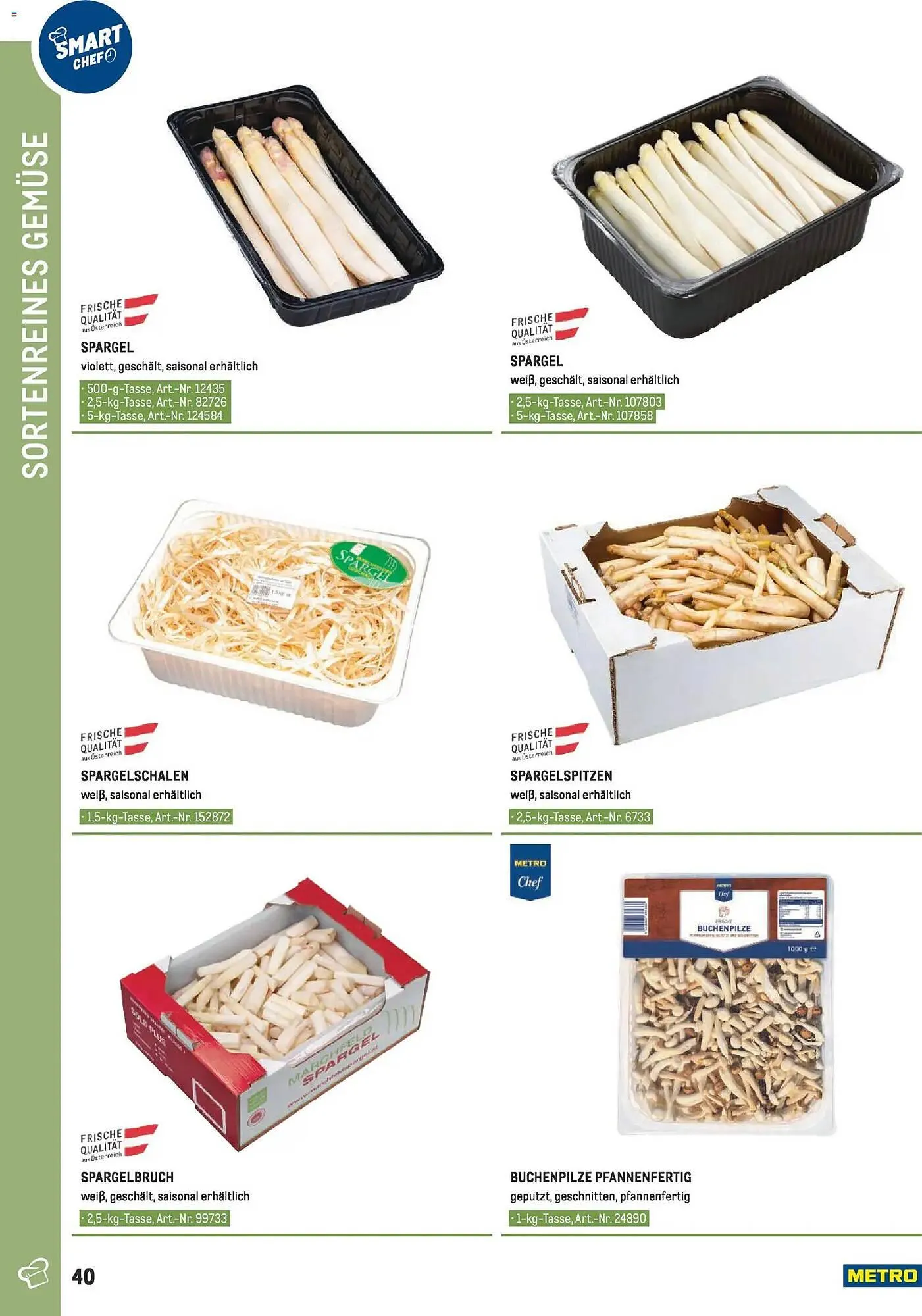 Metro Flugblatt von 26. März bis 30. April 2026 - Flugblätt seite  40