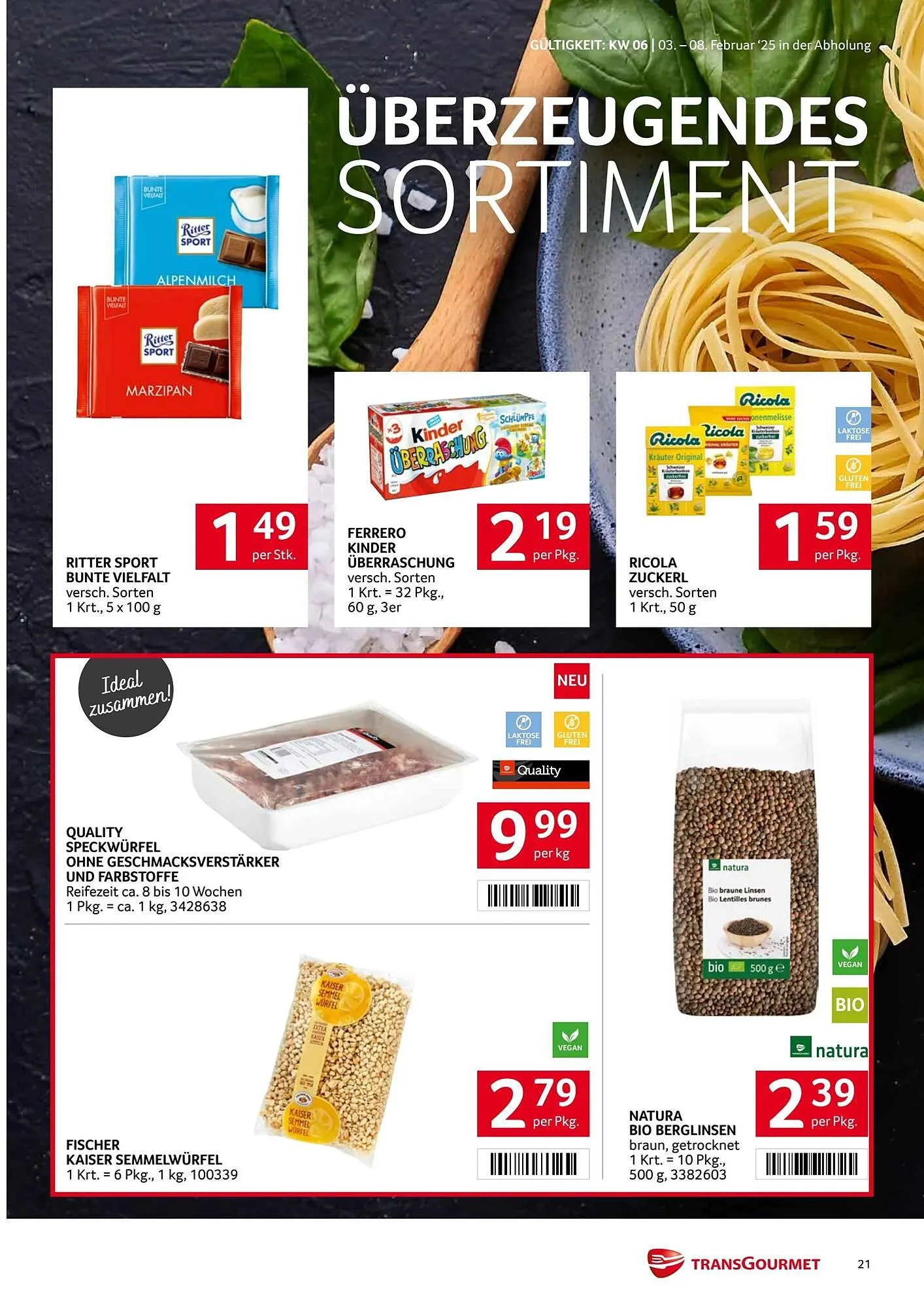 Transgourmet Flugblatt von 3. Februar bis 9. Februar 2025 - Flugblätt seite  19