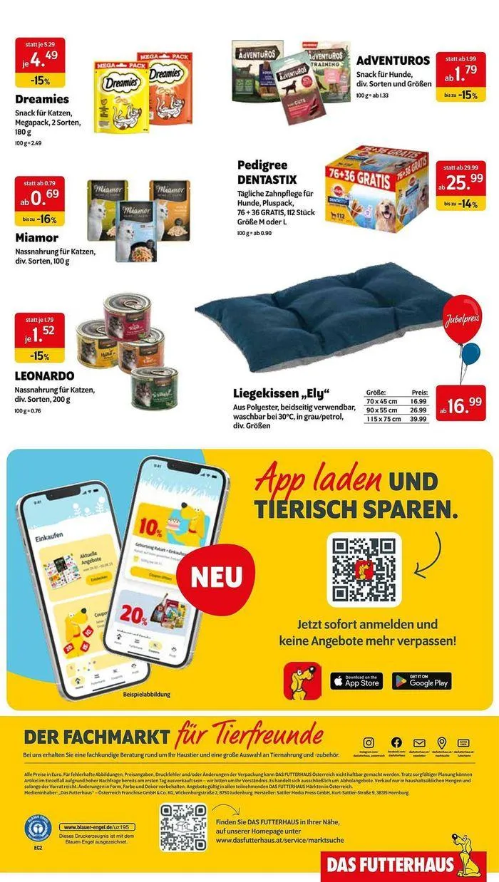 Das Futterhaus flugblatt von 26. Juli bis 9. August 2024 - Flugblätt seite  10