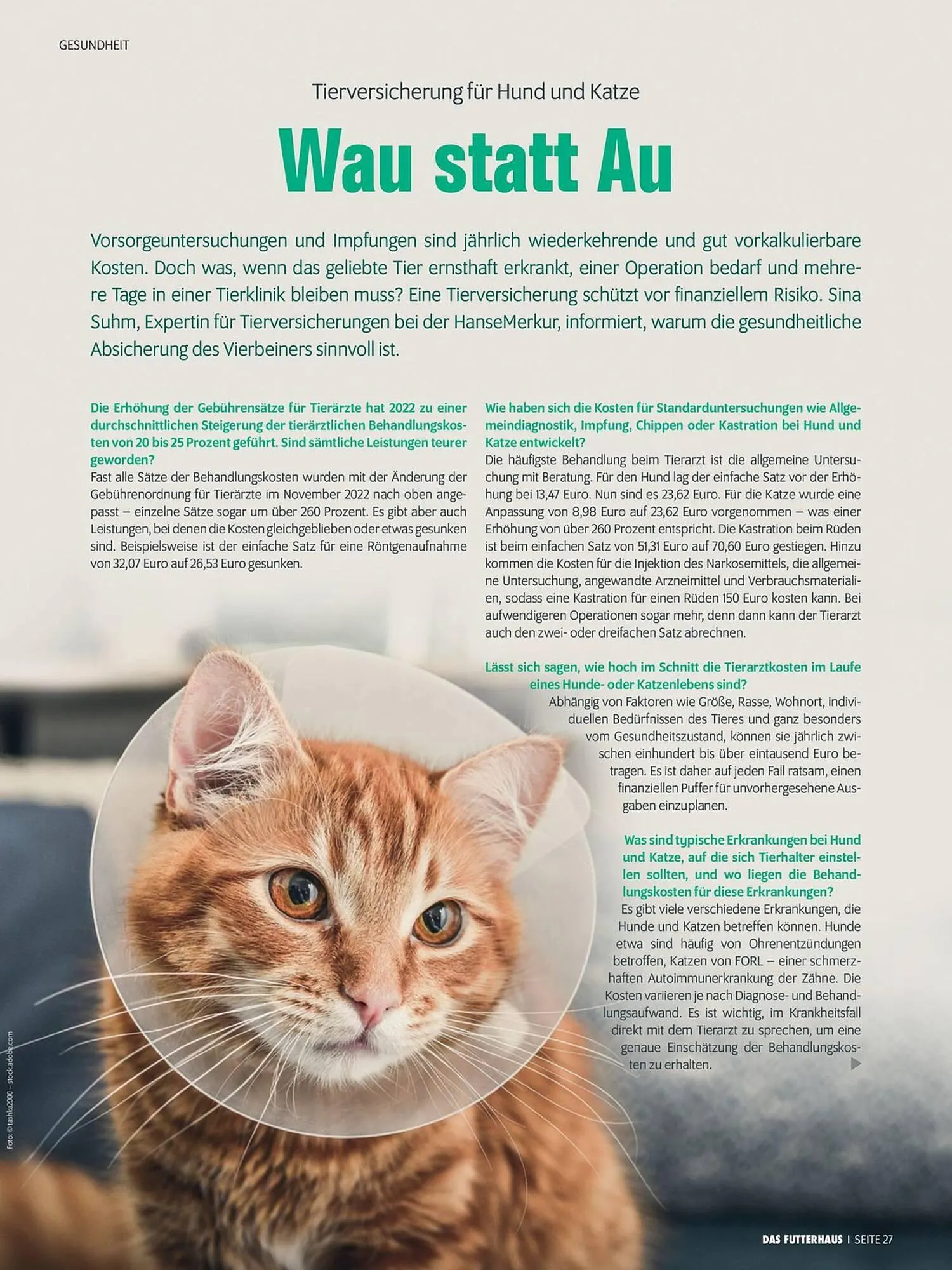 Das Futterhaus Flugblatt von 1. April bis 20. Mai 2024 - Flugblätt seite  27