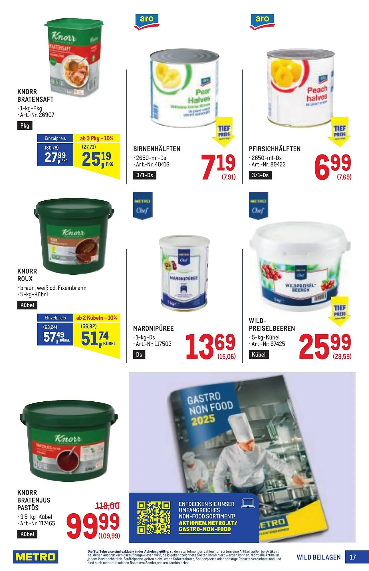 Metro Flugblatt von 18. September bis 26. November 2025 - Flugblätt seite 17