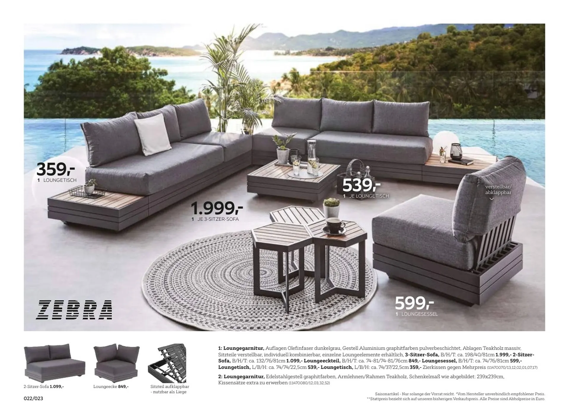 XXXLutz Flugblatt von 1. Juni bis 30. Dezember 2023 - Flugblätt seite 22