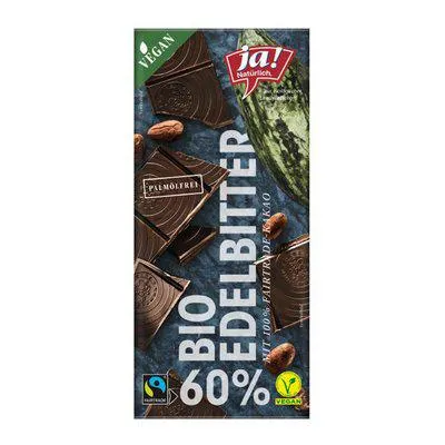Ja! Natürlich 60% Edelbitter Schokolade