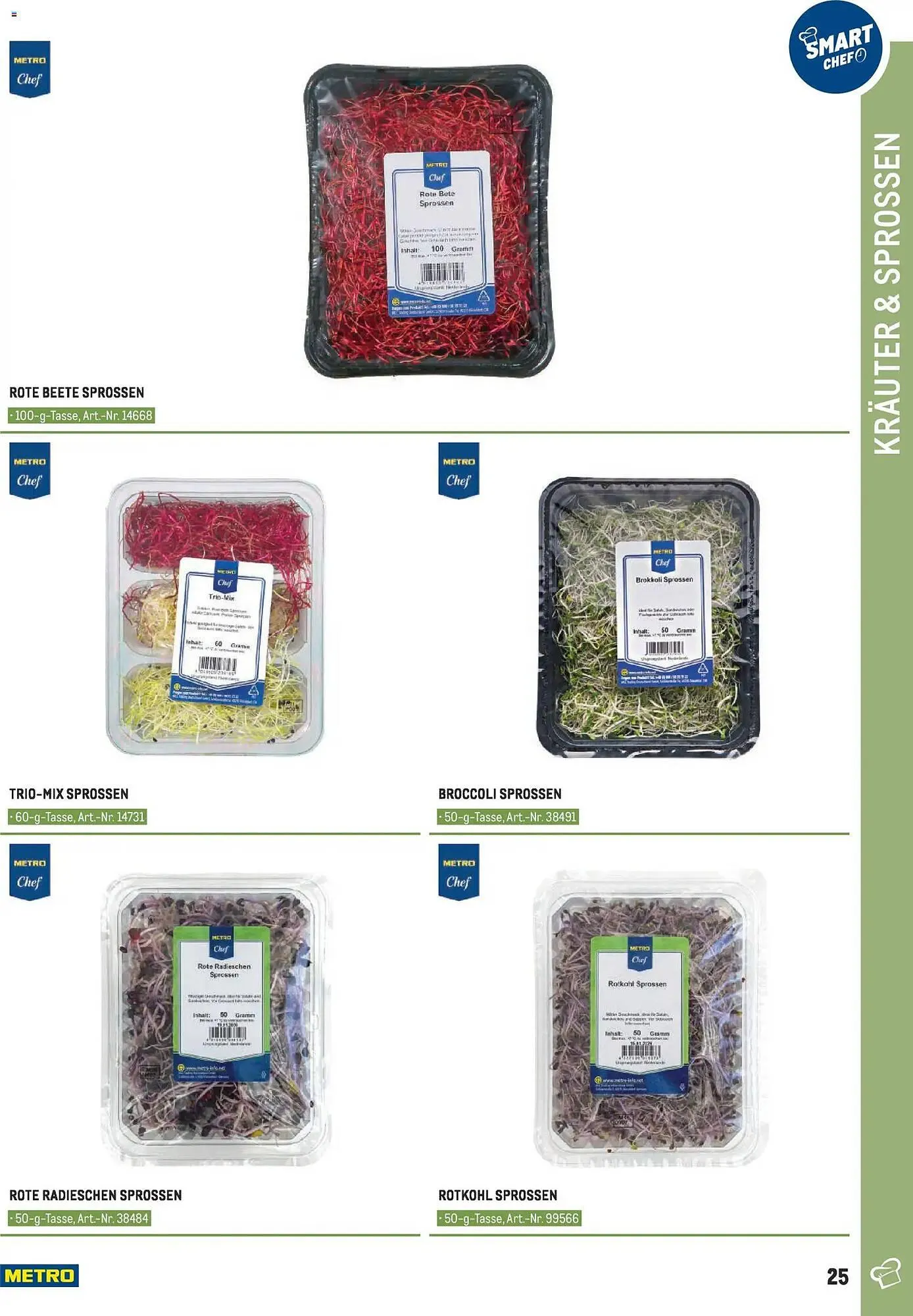 Metro Flugblatt von 26. März bis 30. April 2026 - Flugblätt seite  25