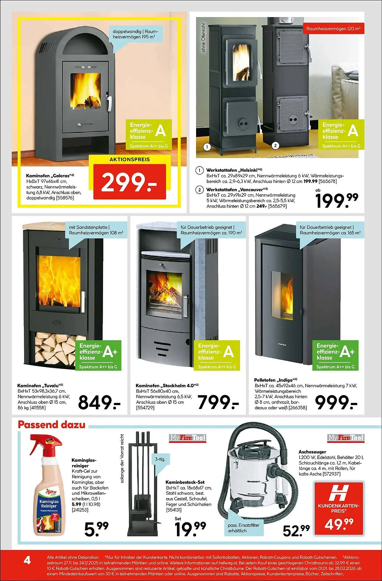 Hellweg Prospekt von 11. Dezember bis 17. Dezember 2025 - Flugblätt seite 4