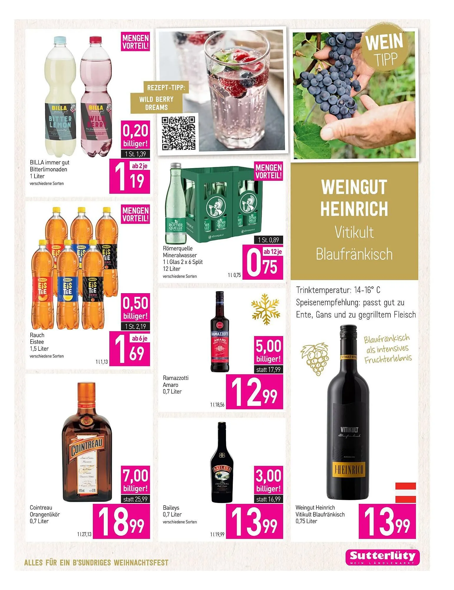 Sutterlüty Flugblatt von 11. Dezember bis 16. Dezember 2025 - Flugblätt seite  21