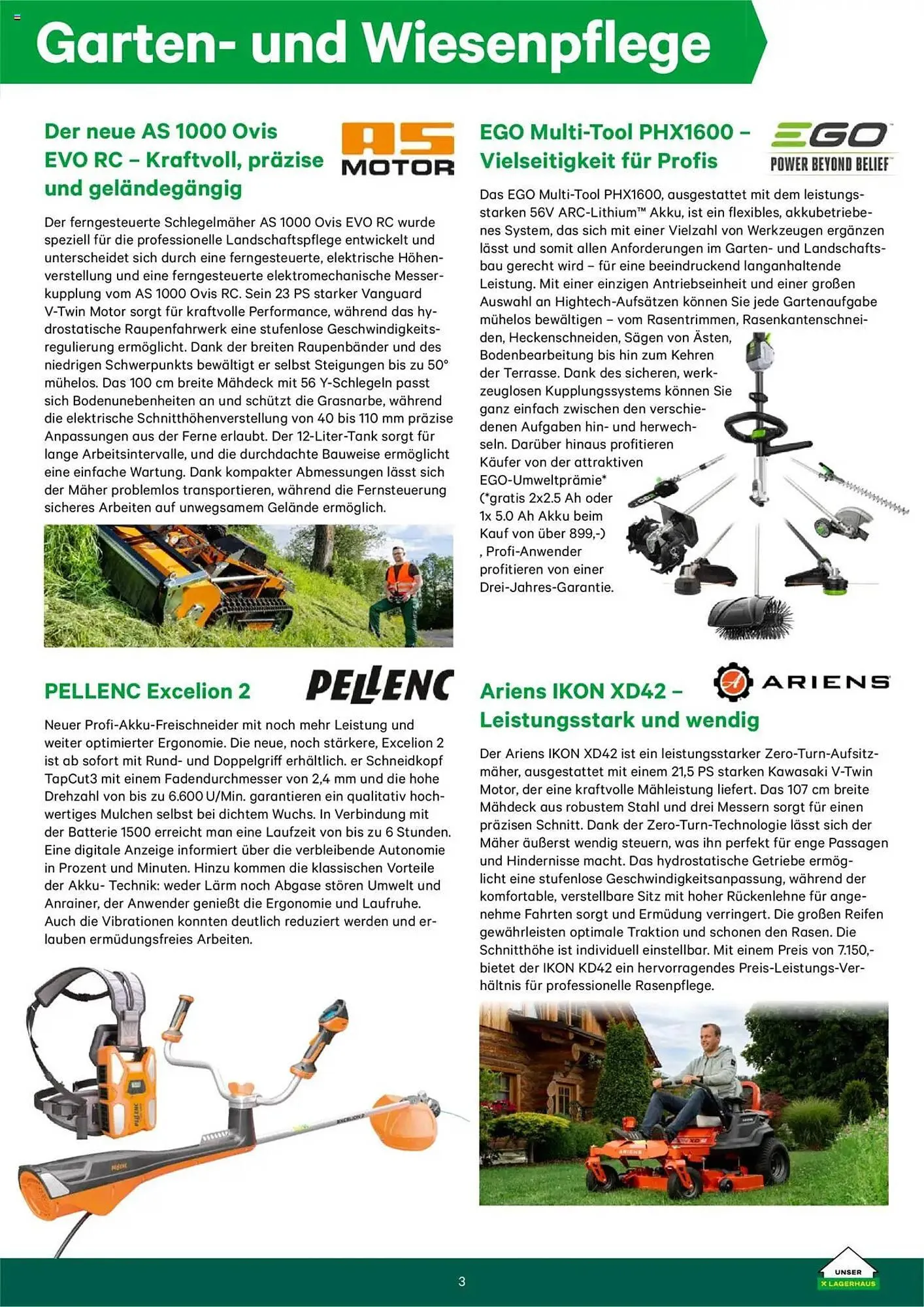 Lagerhaus Flugblatt von 8. September bis 31. Dezember 2025 - Flugblätt seite  3