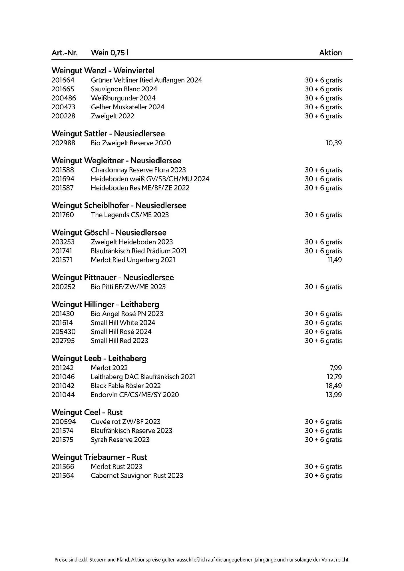 Eurogast Grissemann Flugblatt von 1. September bis 30. November 2025 - Flugblätt seite 3