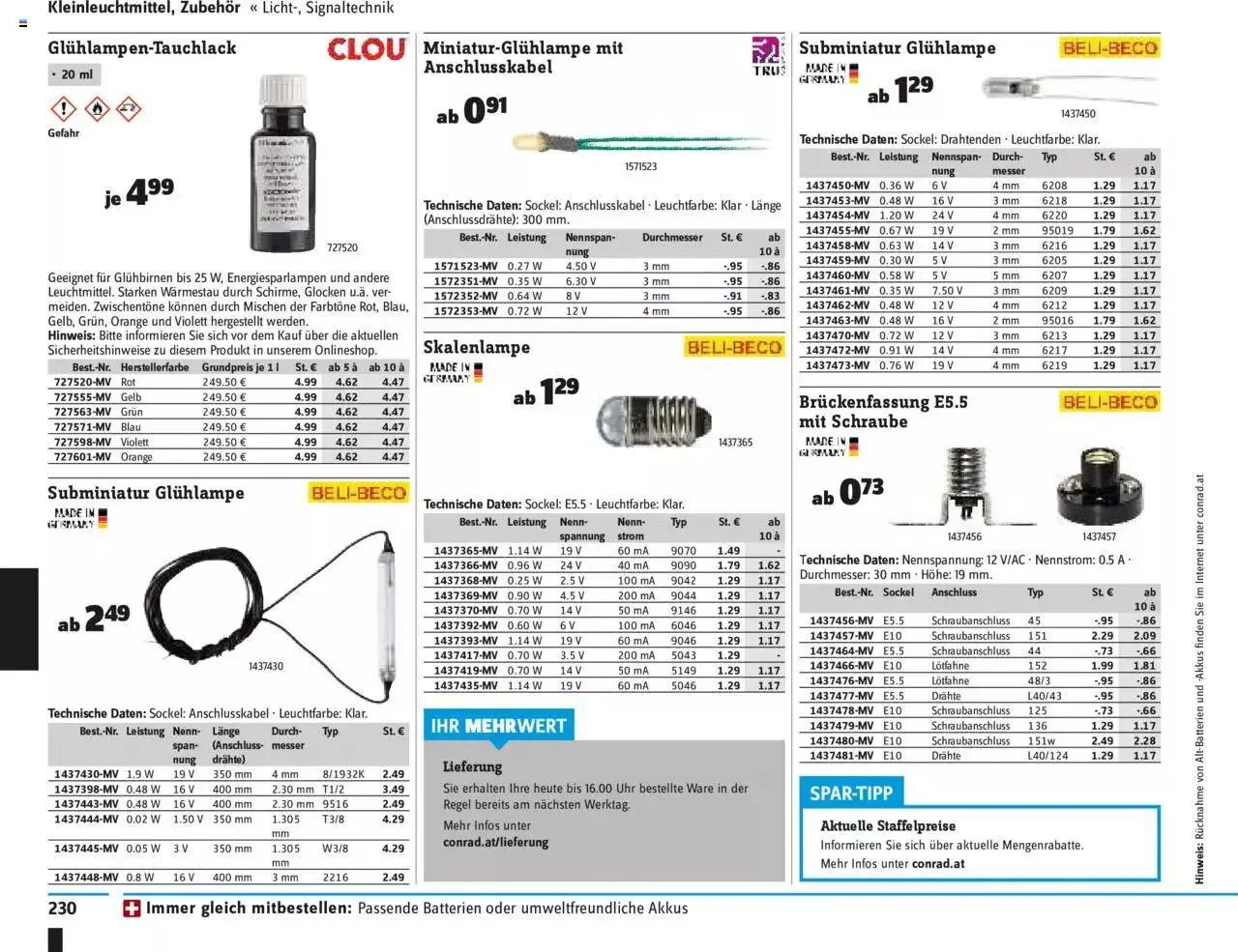 Conrad Angebote von 13. September bis 31. Dezember 2023 - Flugblätt seite  234