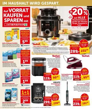INTERSPAR Flugblatt von 1. Oktober bis 7. Oktober 2026 - Flugblätt seite 14