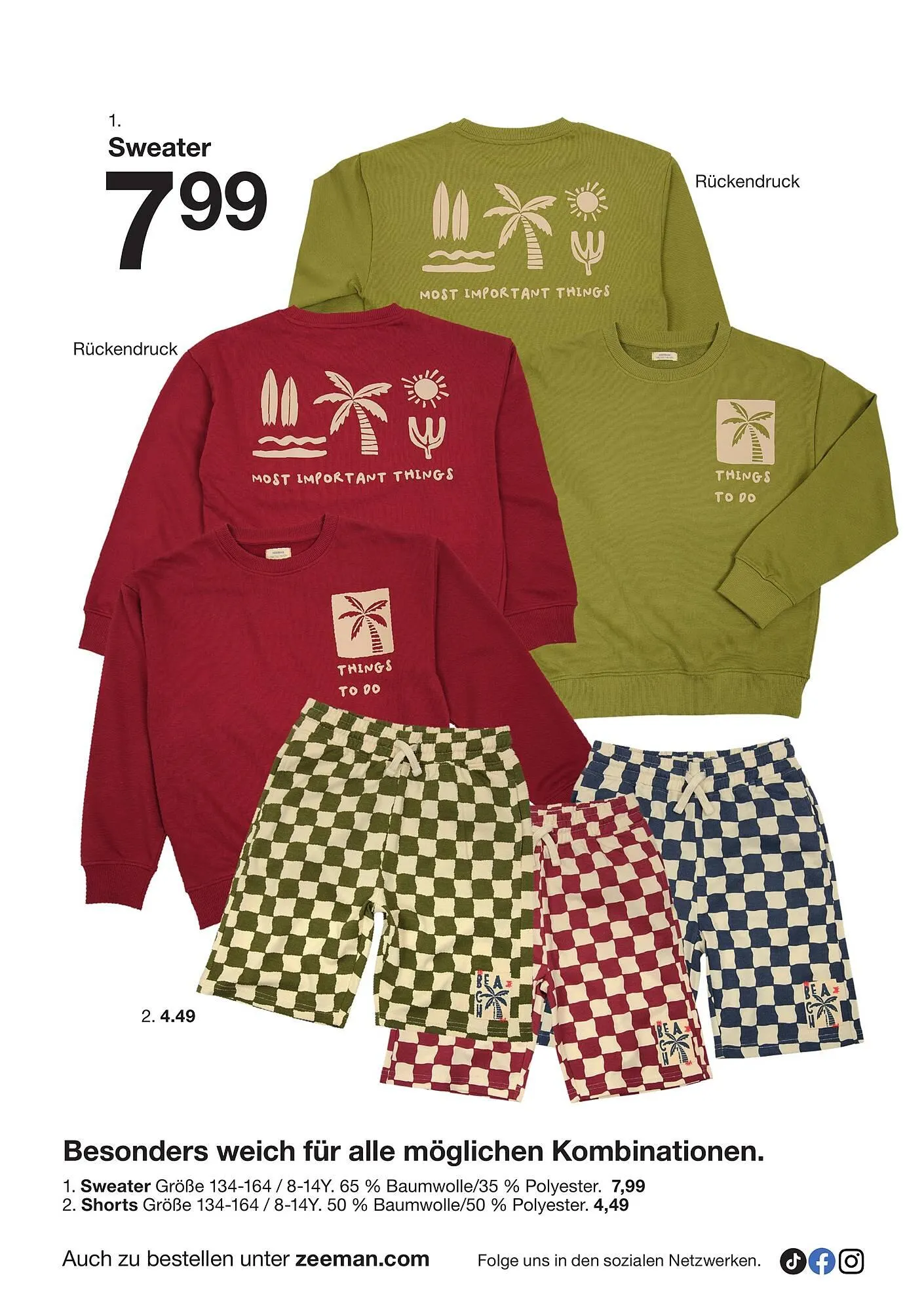 Zeeman Prospekt von 21. März bis 3. April 2026 - Flugblätt seite  12