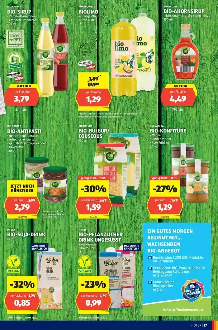 Blättern Sie online im HOFER Flugblatt von 8. Jänner bis 15. Jänner 2025 - Flugblätt seite  19