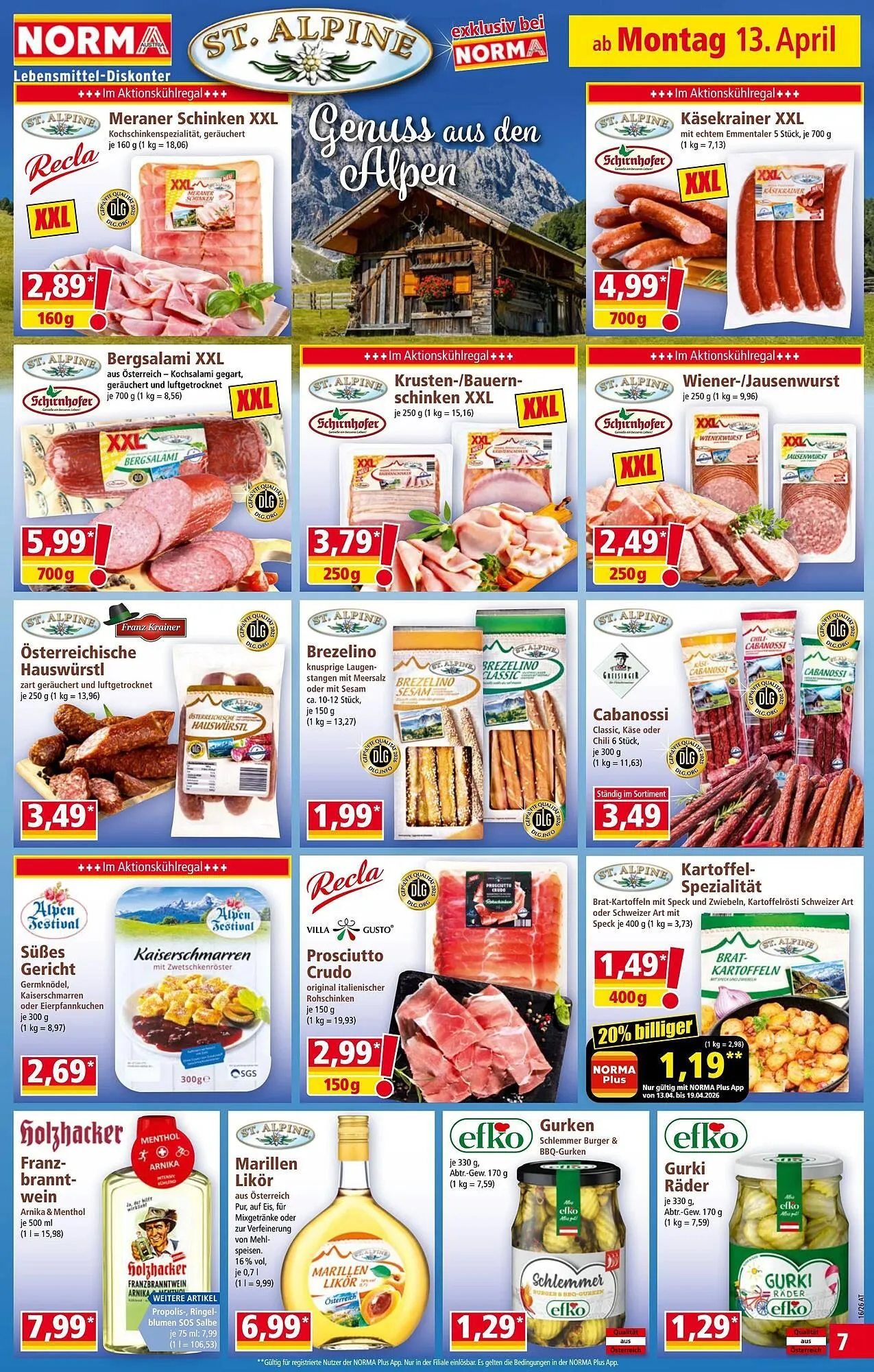 Norma Prospekt von 13. April bis 19. April 2026 - Flugblätt seite  7