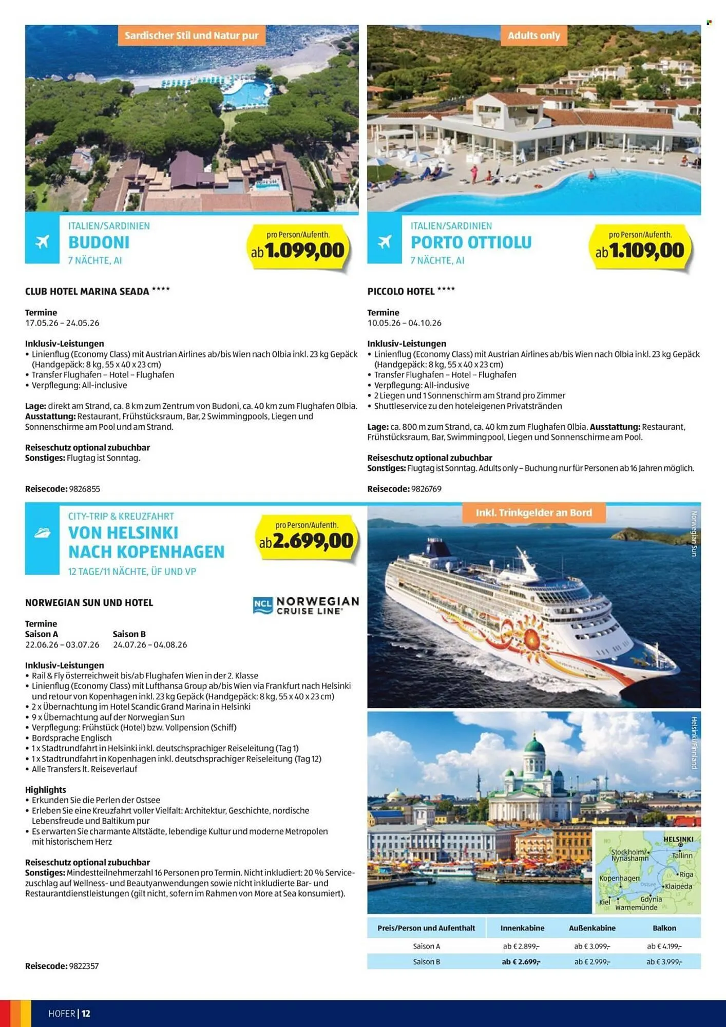 Hofer Flugblatt von 31. Dezember bis 27. Jänner 2026 - Flugblätt seite 12