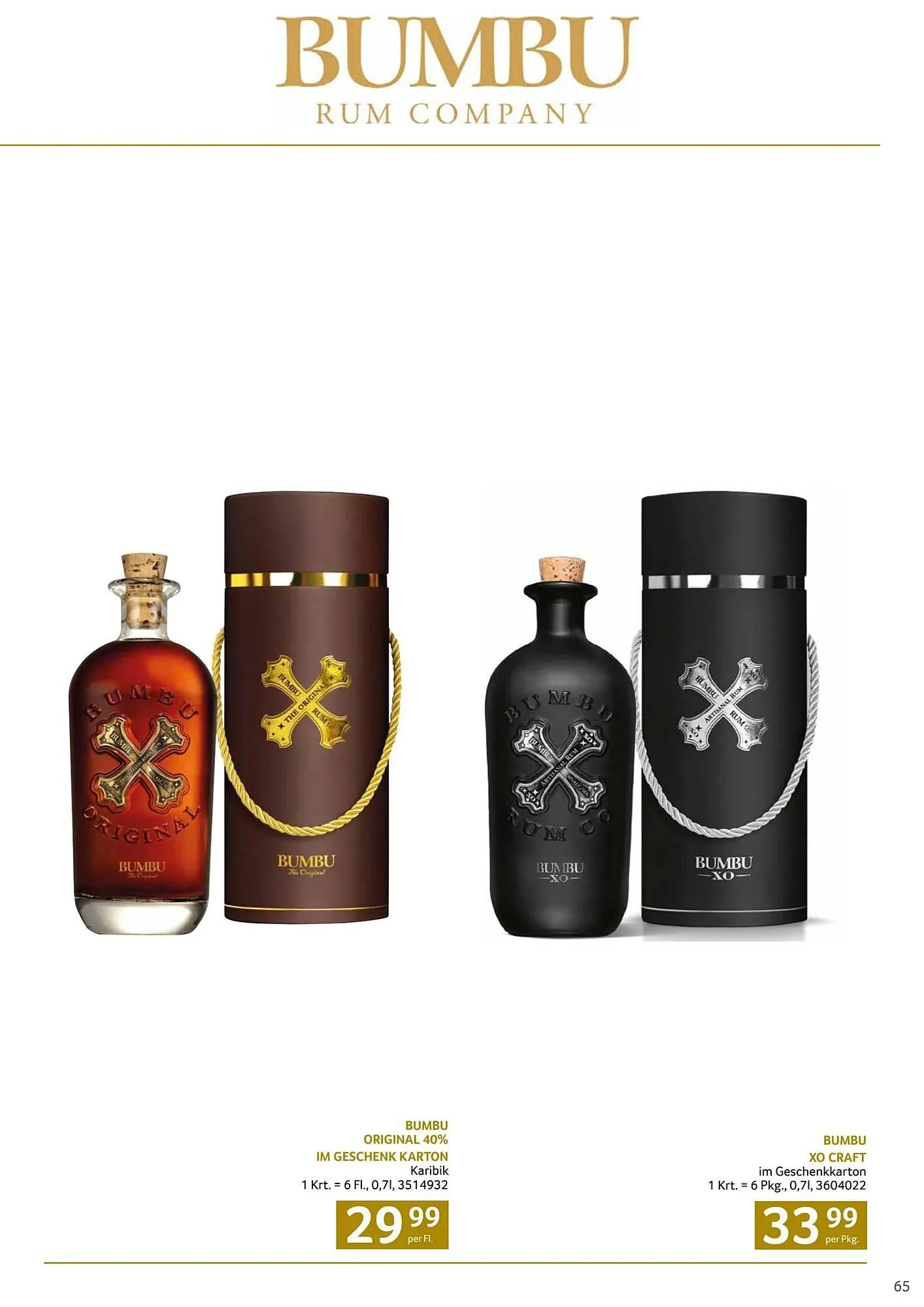 Transgourmet Flugblatt von 13. Oktober bis 25. Dezember 2024 - Flugblätt seite 65