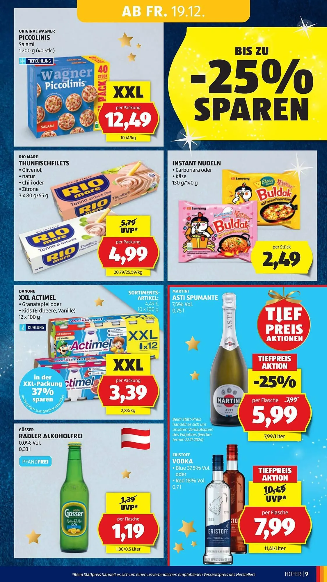 Hofer Flugblatt von 19. Dezember bis 25. Dezember 2025 - Flugblätt seite  11