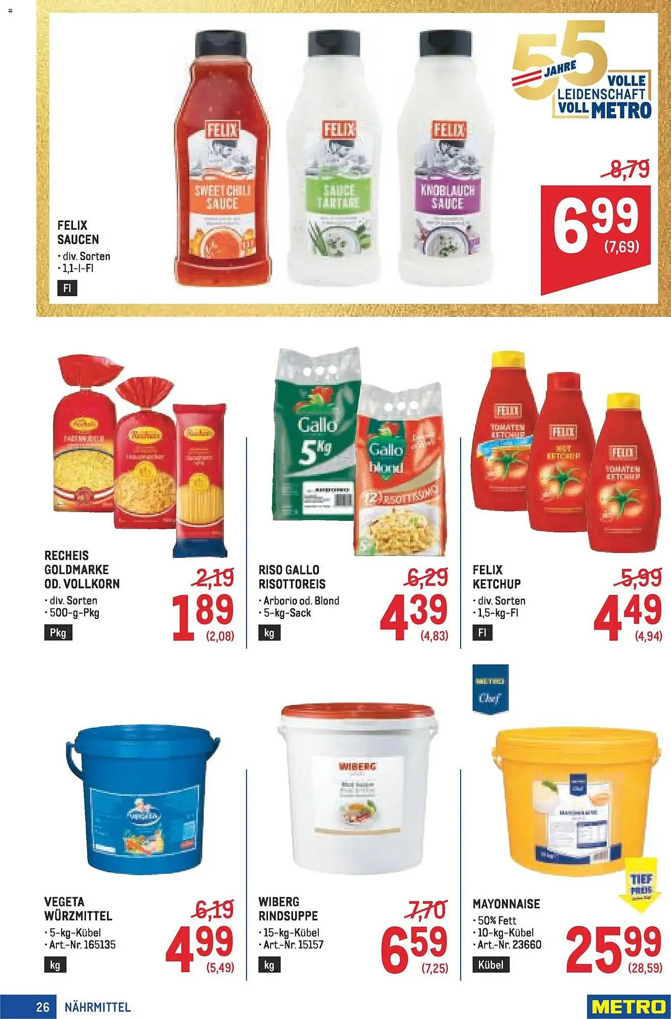 Metro Flugblatt von 19. März bis 1. April 2026 - Flugblätt seite  26