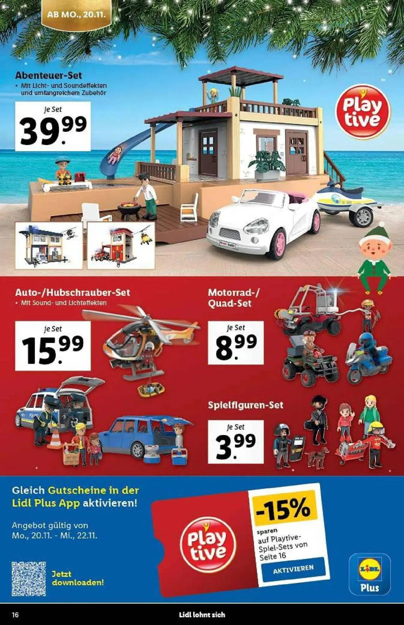 Lidl Flugblatt von 30. Oktober bis 14. Dezember 2023 - Flugblätt seite 16