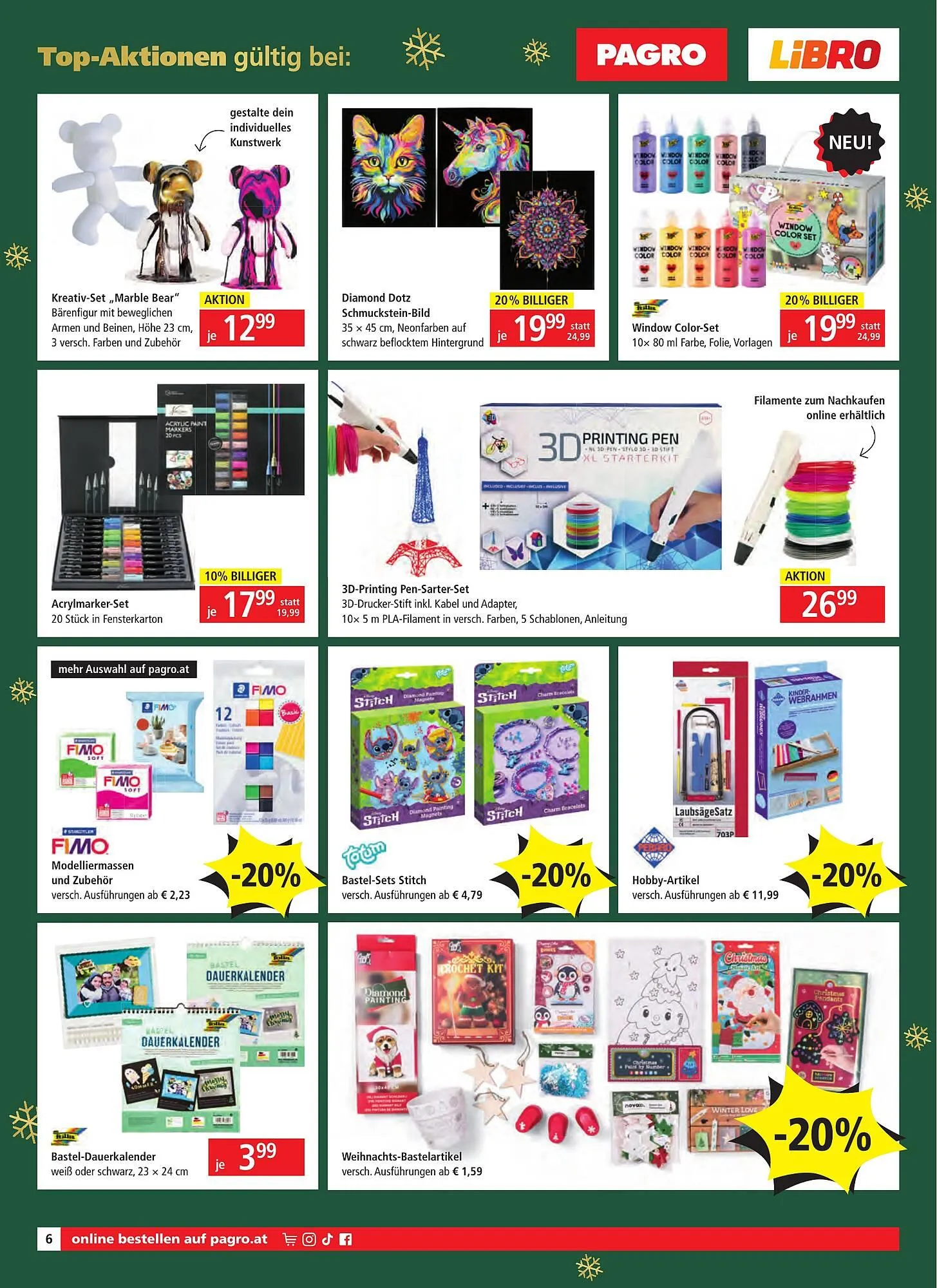 Pagro Diskont Flugblatt von 11. Dezember bis 24. Dezember 2025 - Flugblätt seite 6
