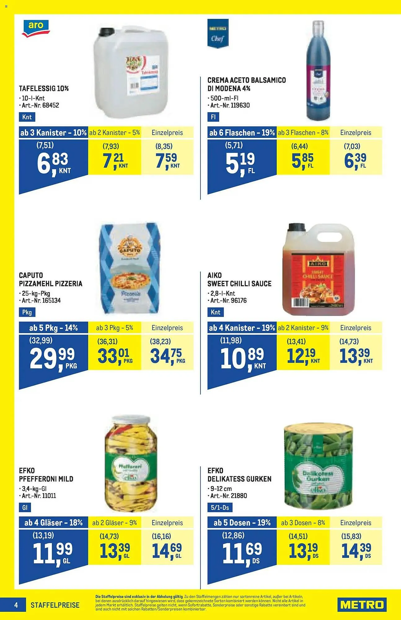 Metro Flugblatt von 19. März bis 1. April 2026 - Flugblätt seite  4