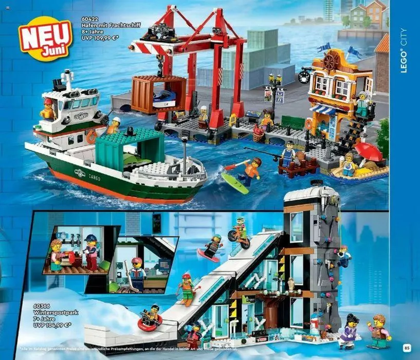 Lego Juni-Dezember 2024 von 14. Juni bis 31. Dezember 2024 - Flugblätt seite  85