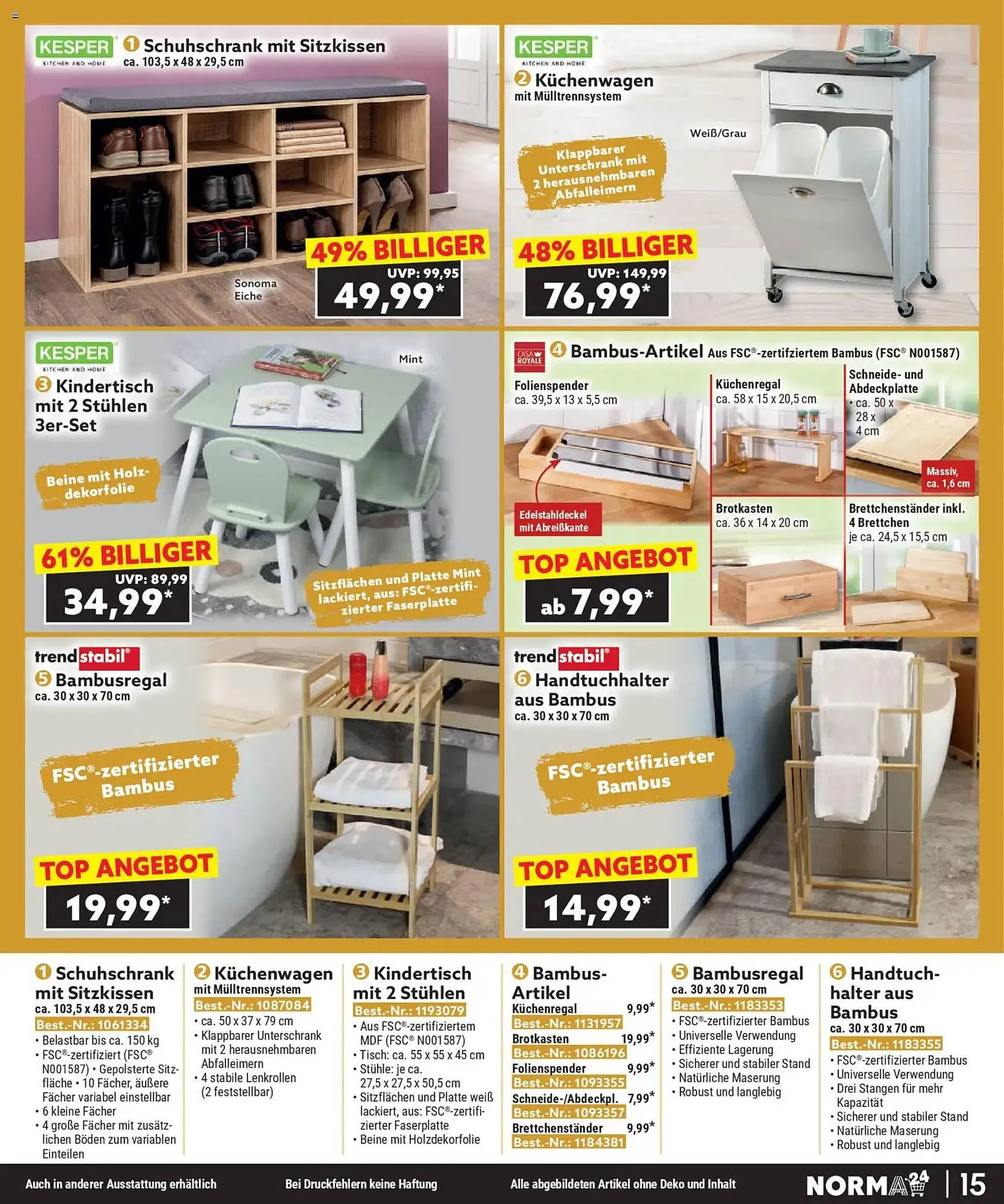 Norma Prospekt von 1. Dezember bis 31. Dezember 2025 - Flugblätt seite  15