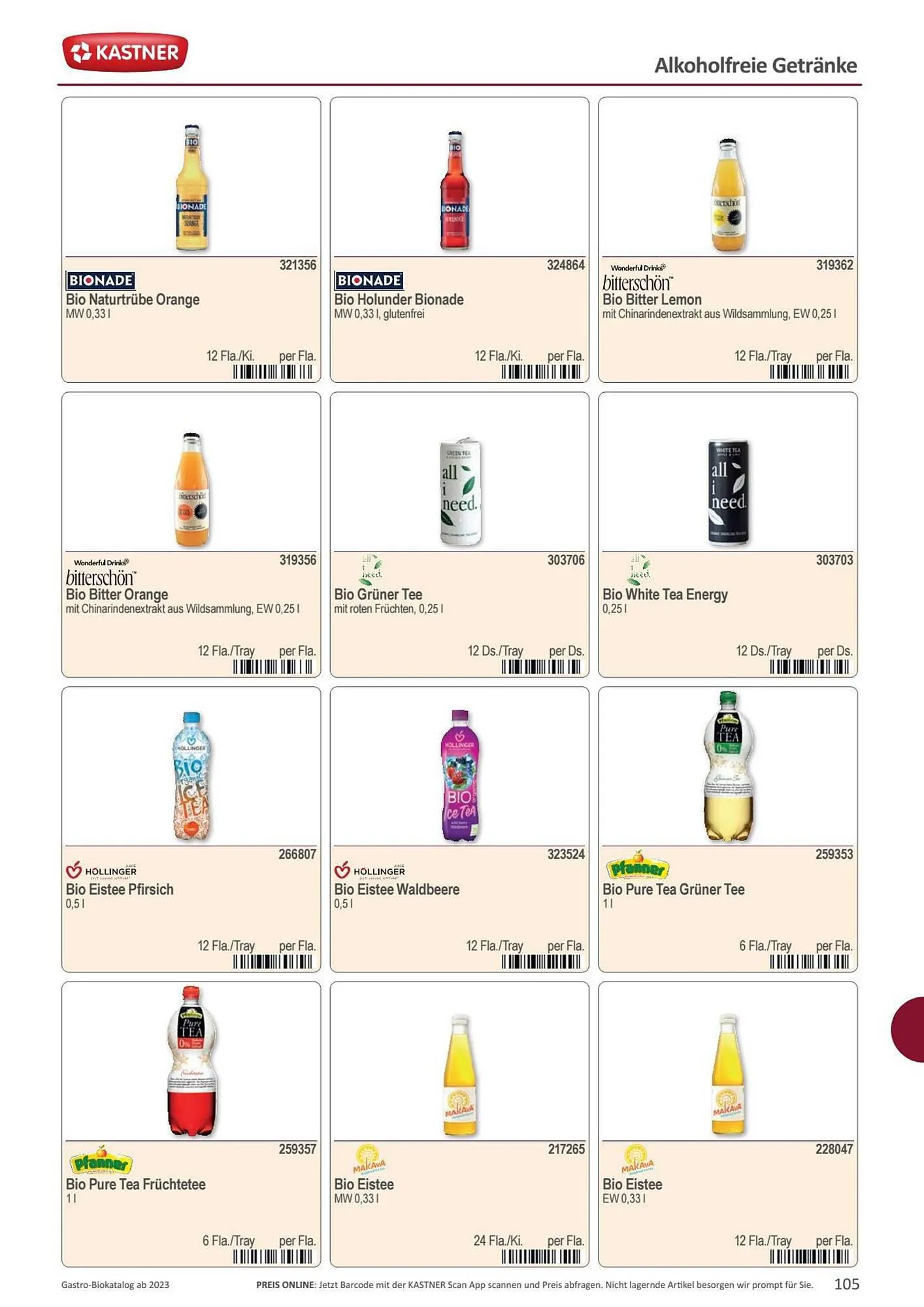 Kastner Flugblatt von 15. September bis 30. Dezember 2023 - Flugblätt seite  107