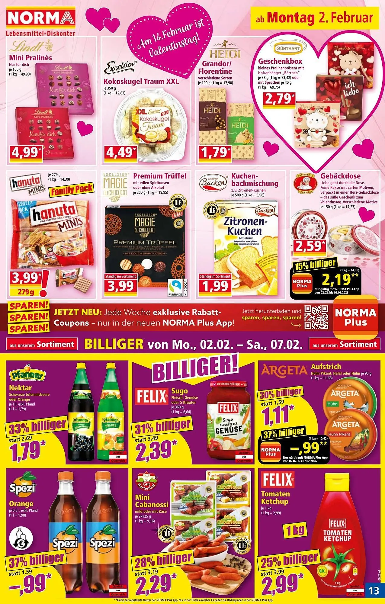 Norma Prospekt von 2. Februar bis 8. Februar 2026 - Flugblätt seite  13