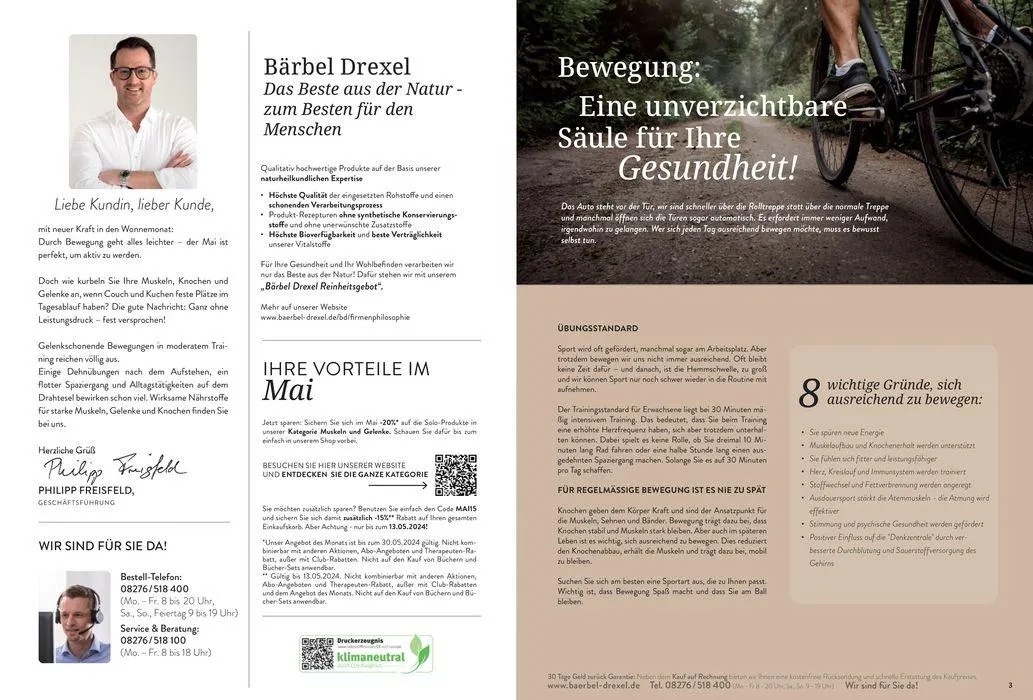 Bärbel Drexel flugblatt von 1. Mai bis 15. Mai 2024 - Flugblätt seite 2