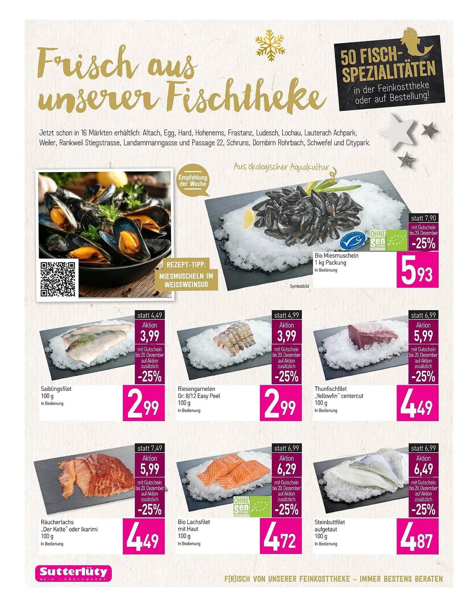 Sutterlüty Flugblatt von 11. Dezember bis 16. Dezember 2025 - Flugblätt seite  16