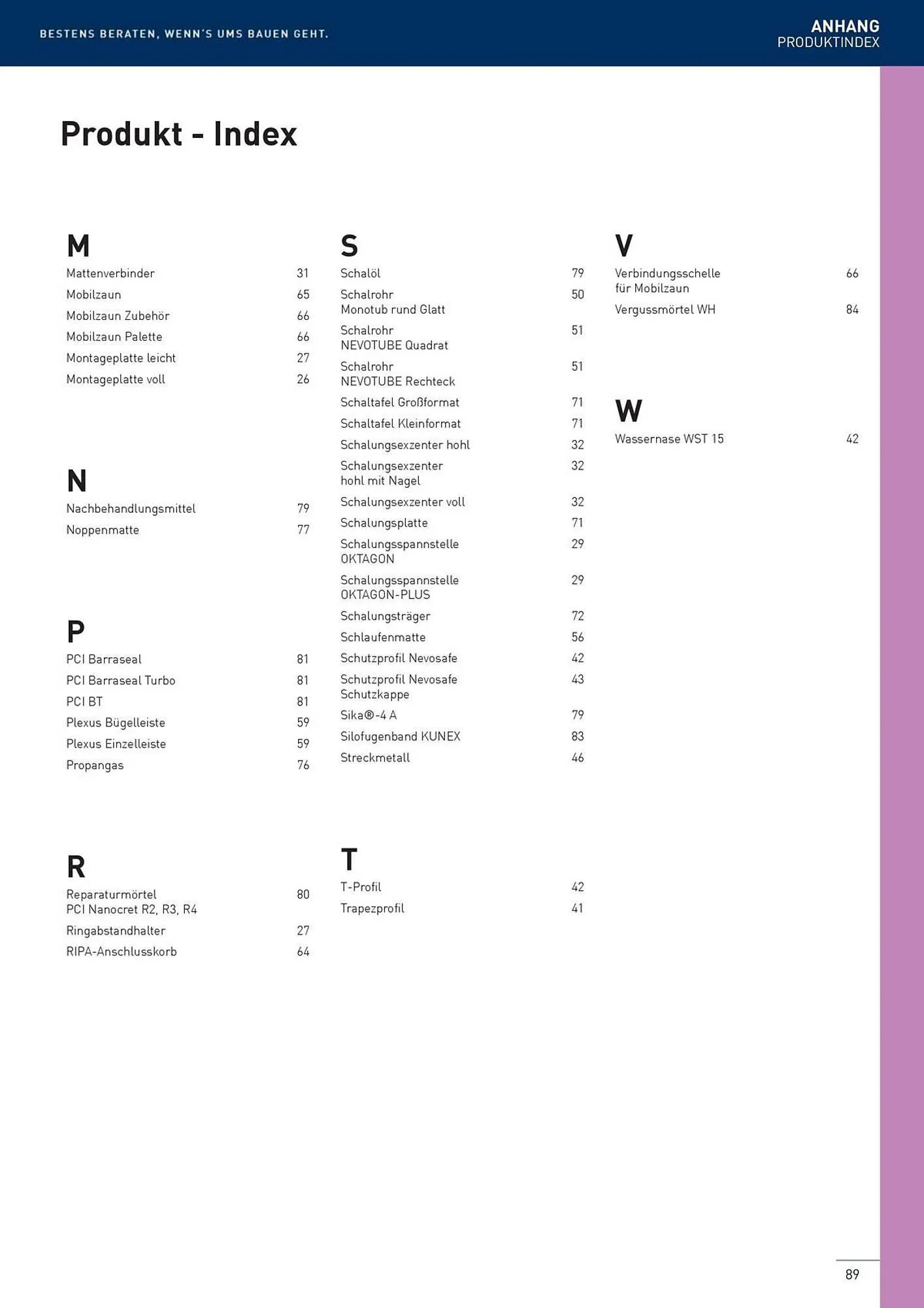 Würth Flugblatt von 22. Februar bis 31. Dezember 2024 - Flugblätt seite 89