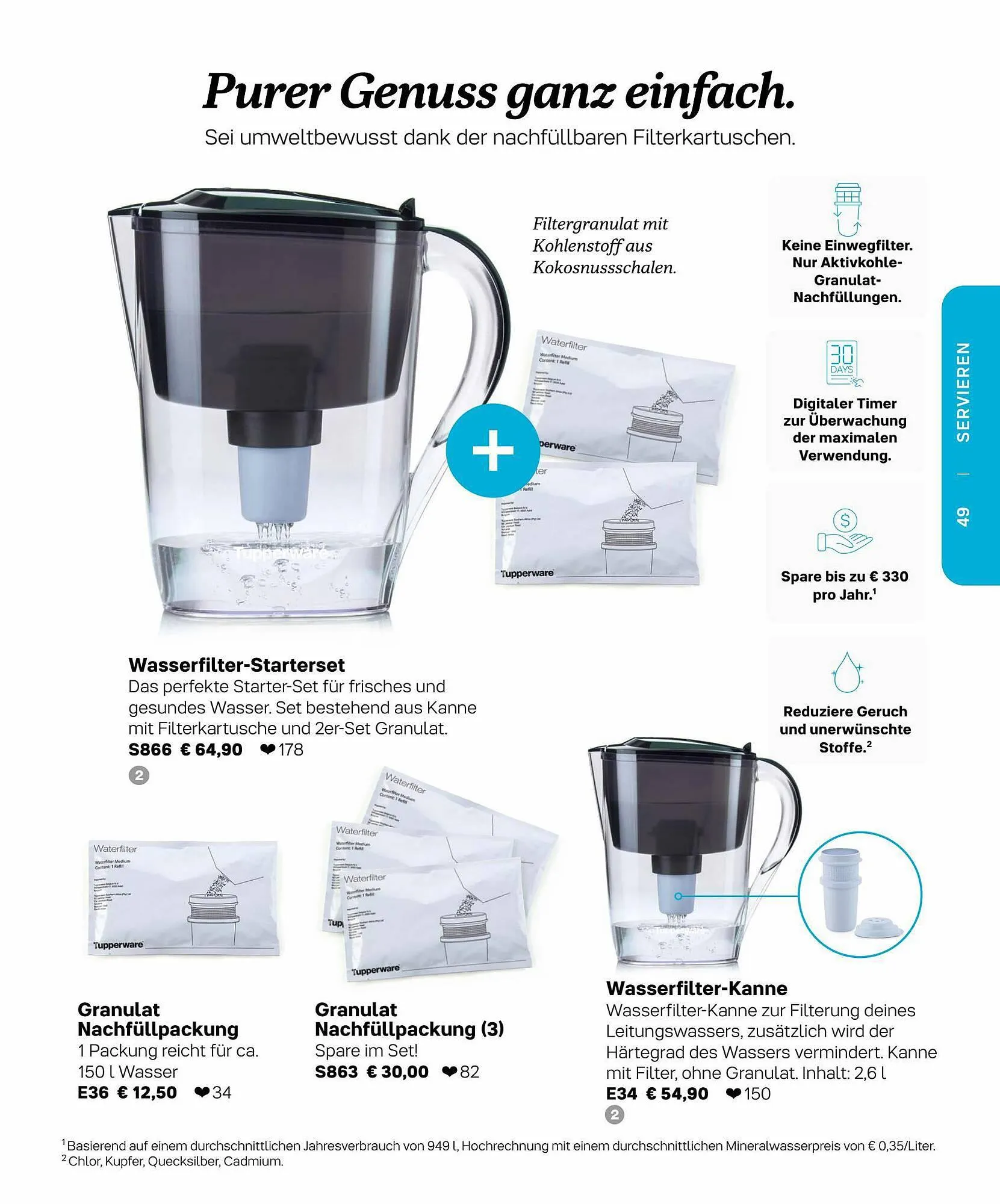 Tupperware Flugblatt von 6. März bis 31. August 2023 - Flugblätt seite  49