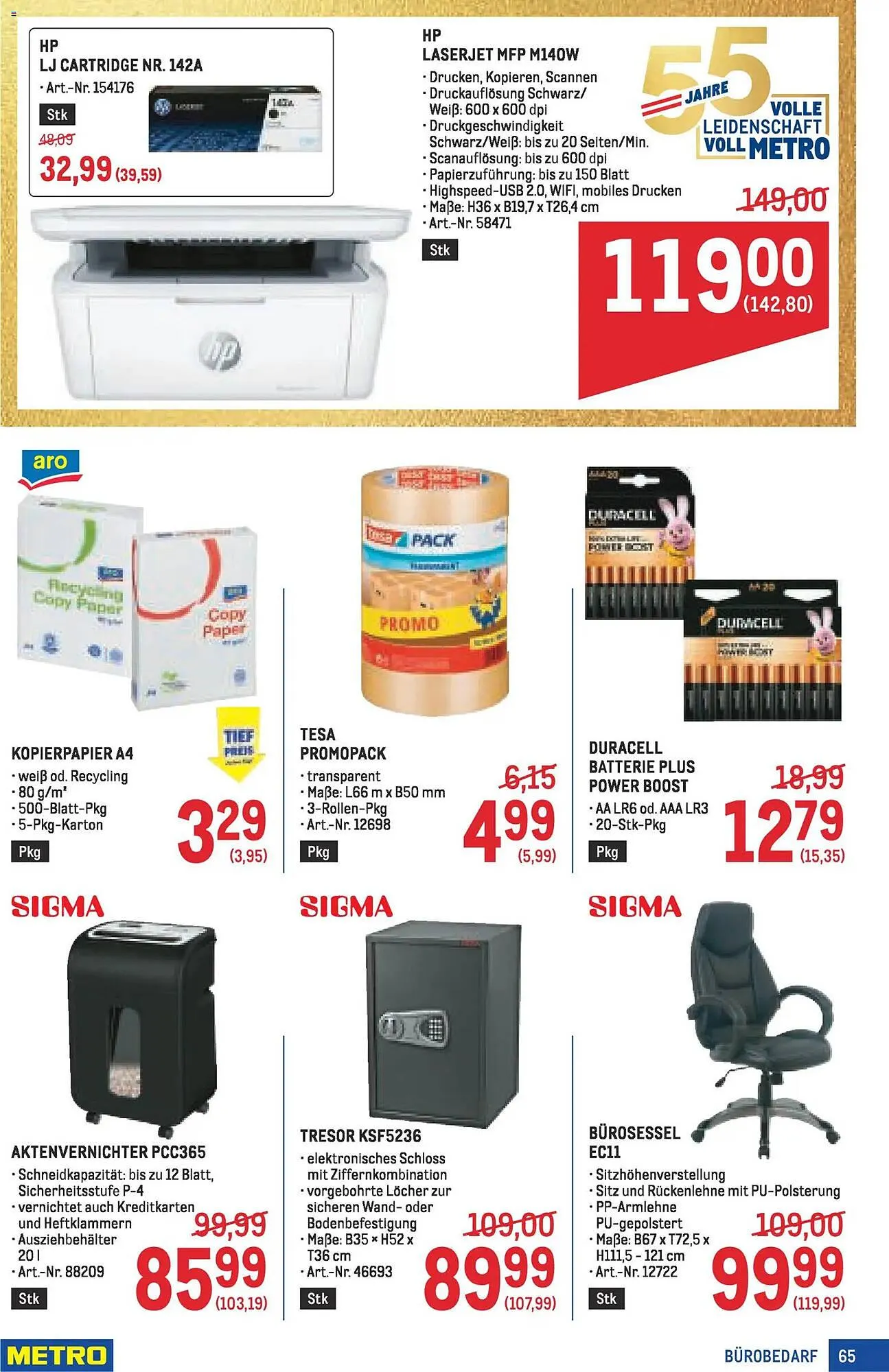 Metro Flugblatt von 5. März bis 18. März 2026 - Flugblätt seite 65