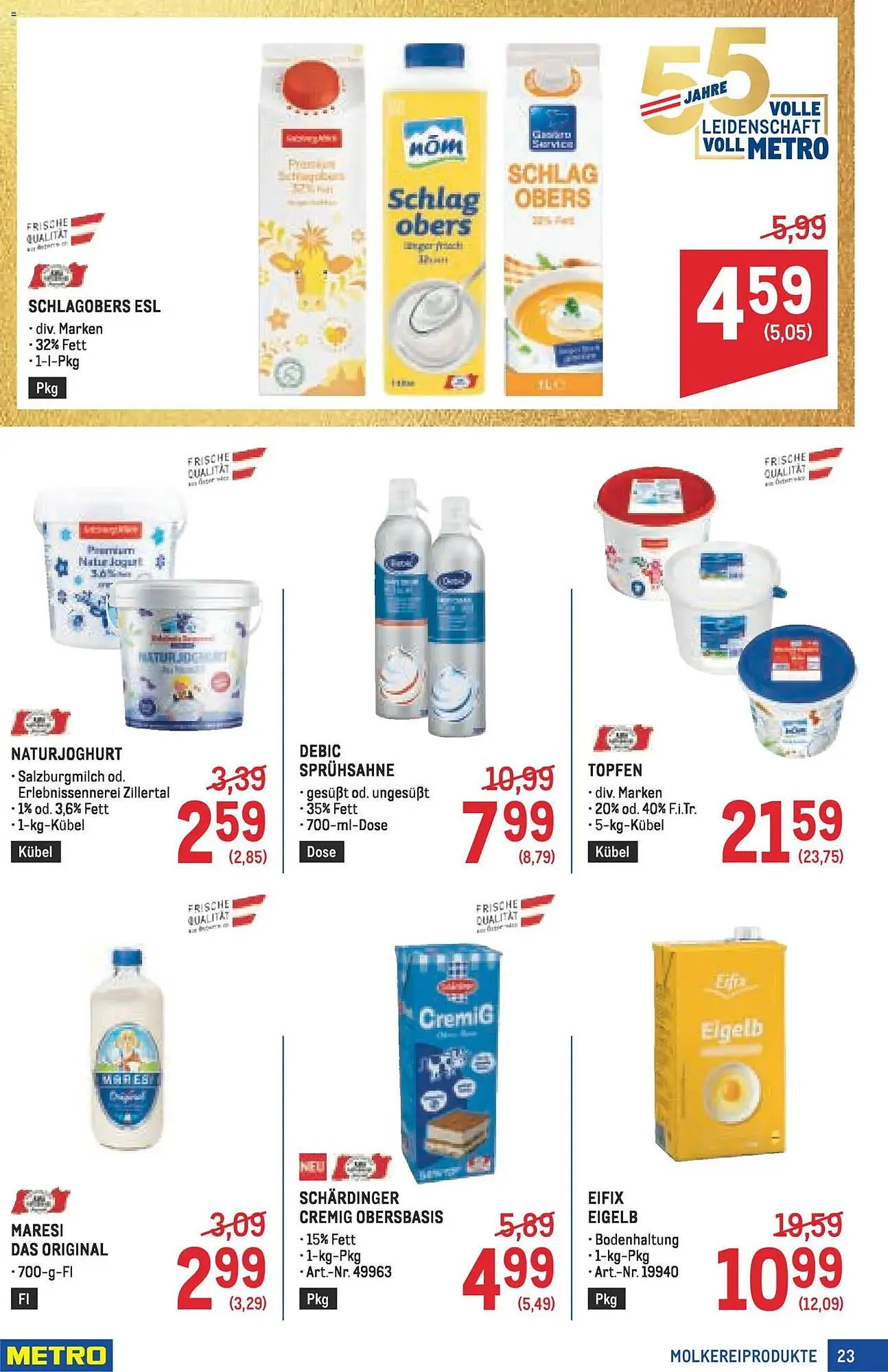 Metro Flugblatt von 19. März bis 1. April 2026 - Flugblätt seite  23