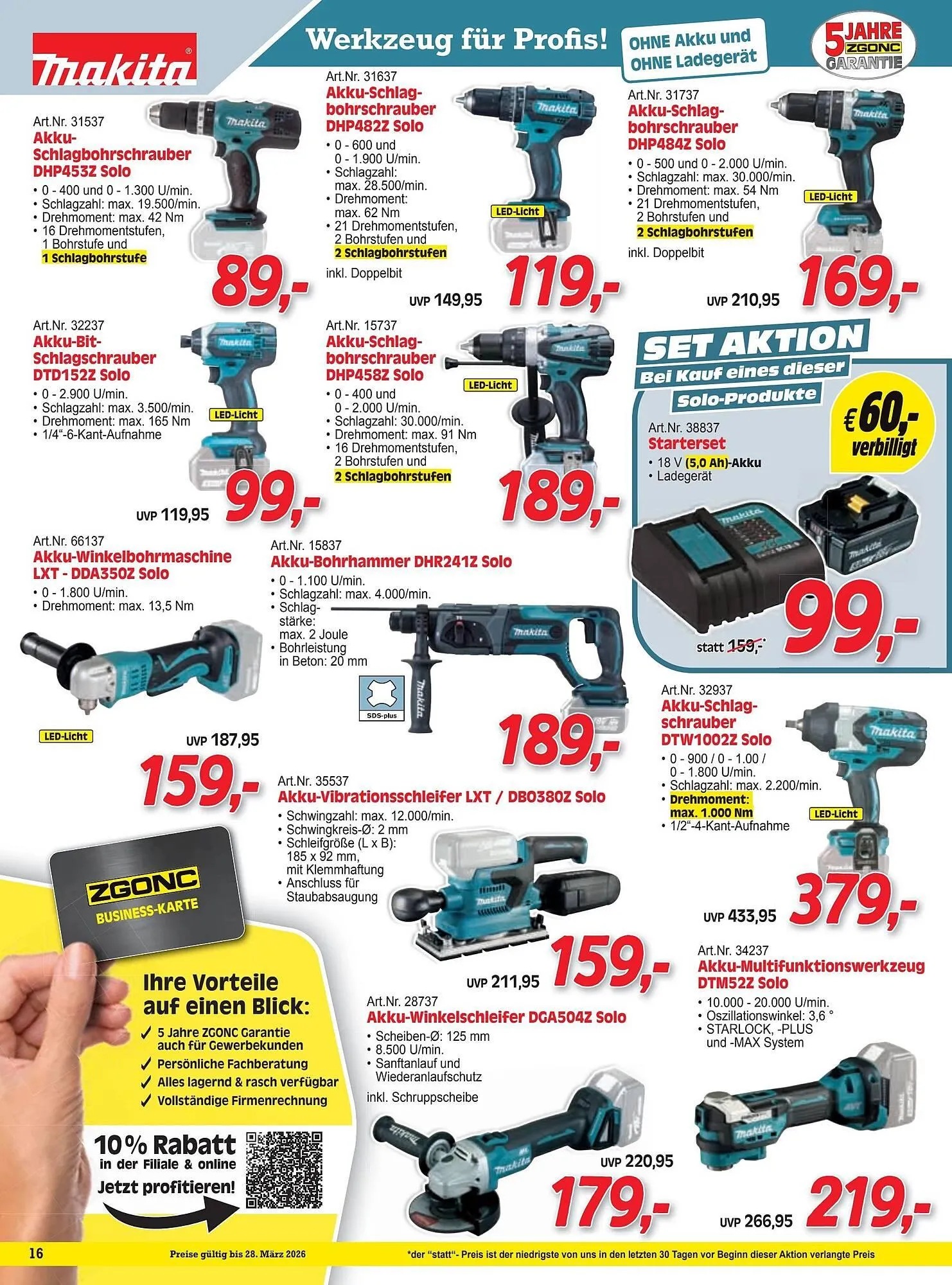 Zgonc Flugblatt von 1. März bis 28. März 2026 - Flugblätt seite  16