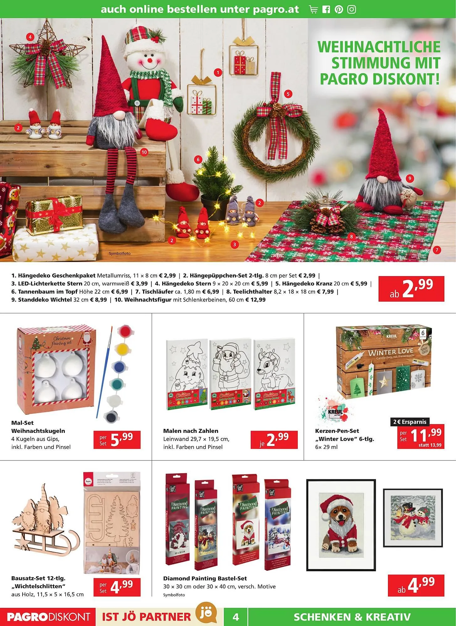 Pagro Diskont Flugblatt von 14. November bis 27. November 2024 - Flugblätt seite 4