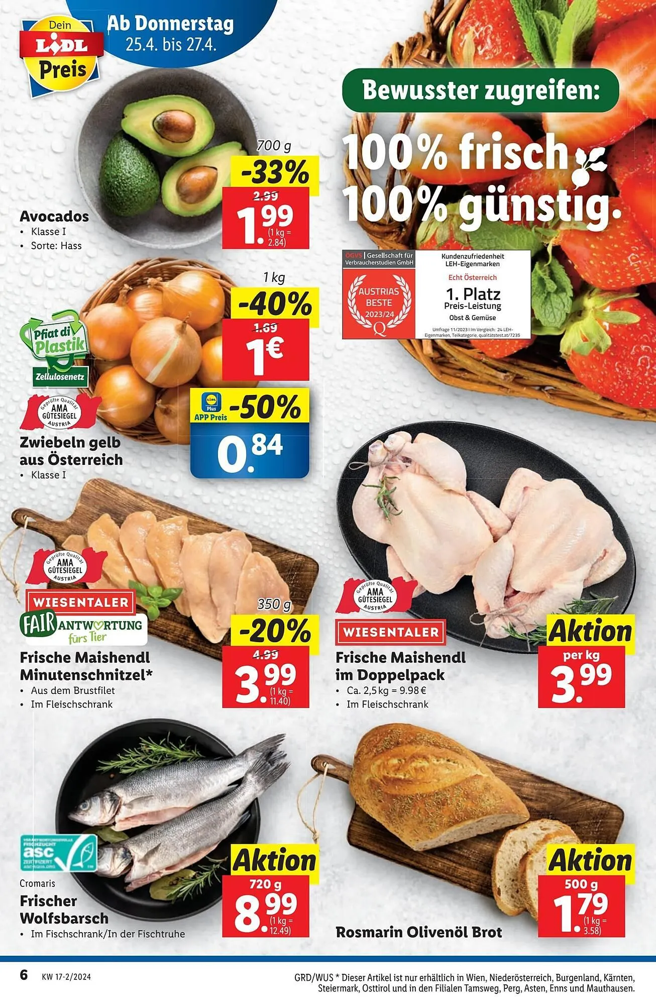 Lidl Flugblatt von 24. April bis 30. April 2024 - Flugblätt seite 6