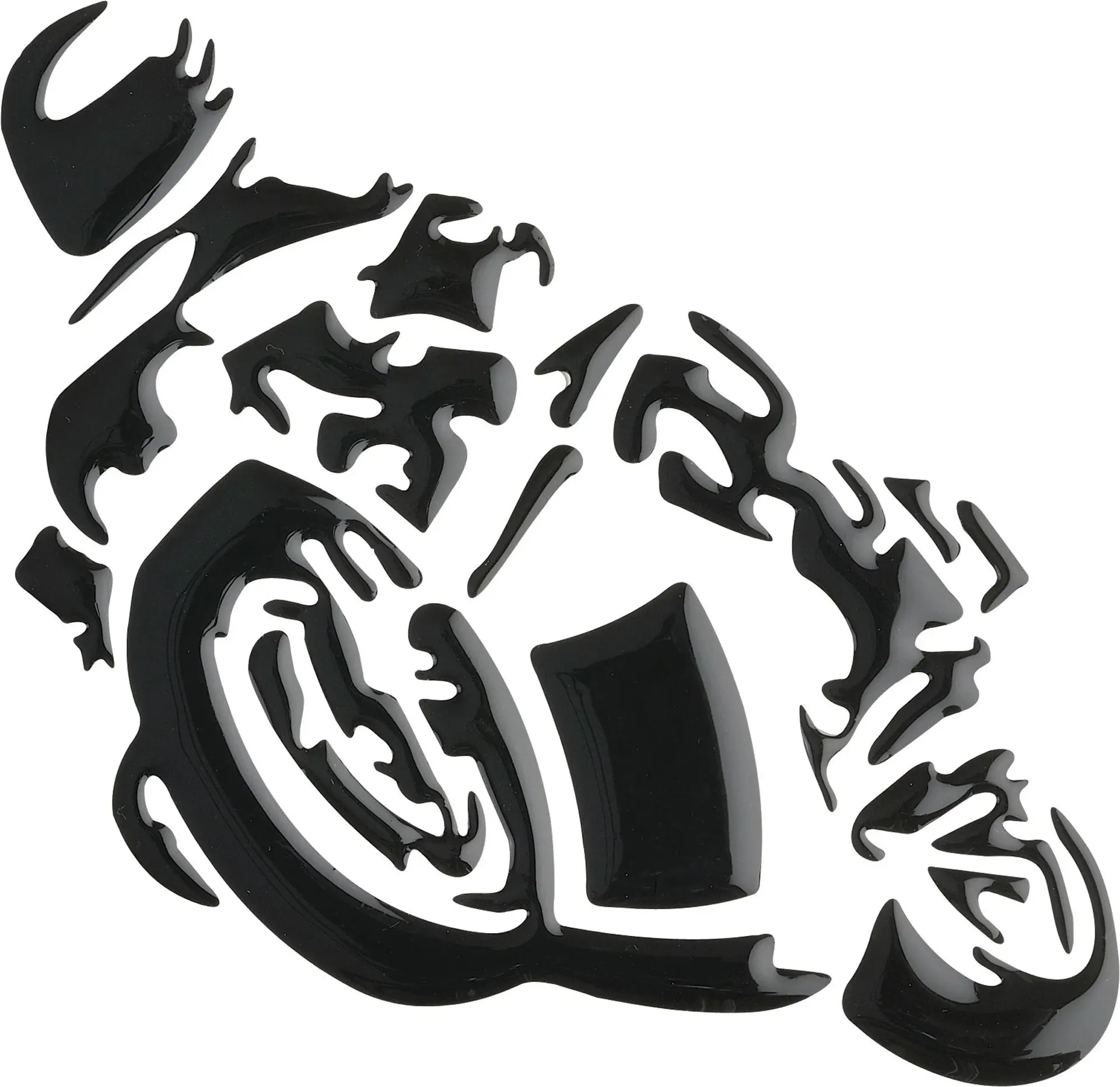 3D Aufkleber "Motorrad"