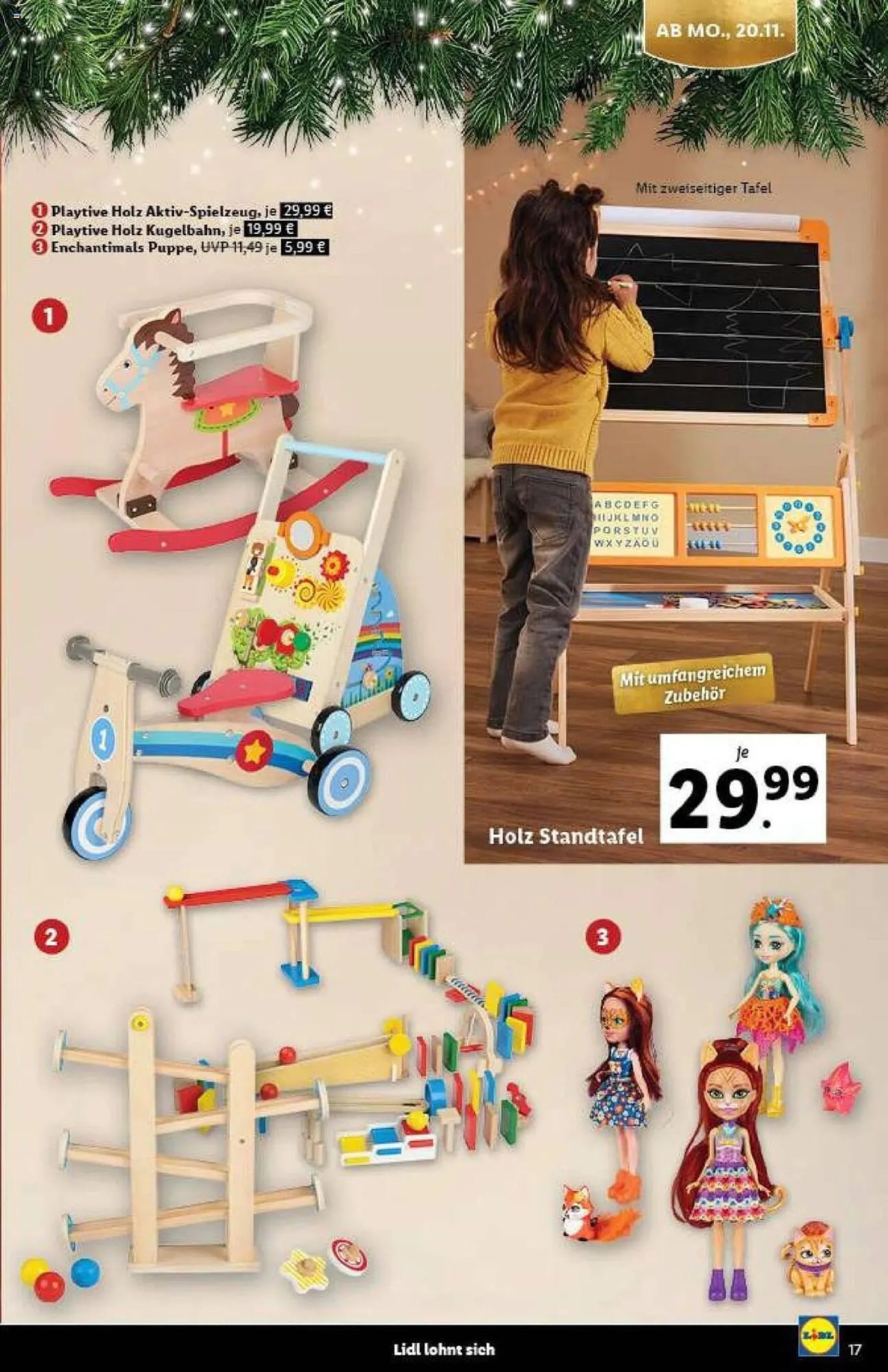 Lidl Flugblatt von 30. Oktober bis 14. Dezember 2023 - Flugblätt seite 17