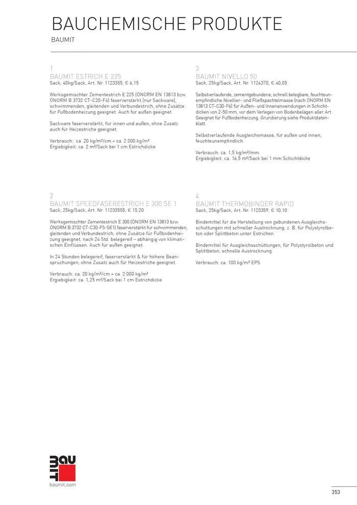 Fliesen 2024 von 5. Juni bis 31. Dezember 2024 - Flugblätt seite  351