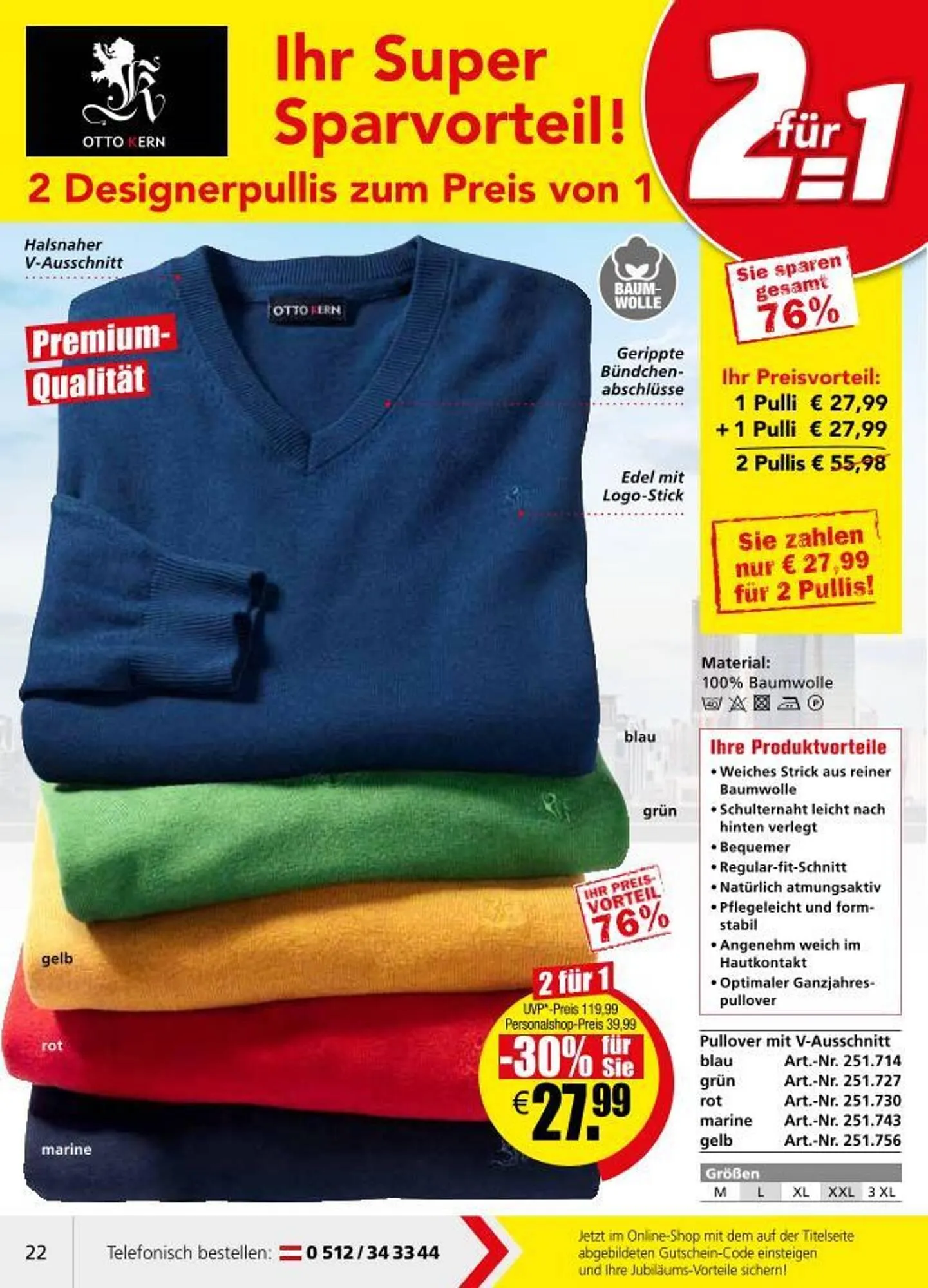 Personalshop Flugblatt von 1. November bis 30. November 2024 - Flugblätt seite  22
