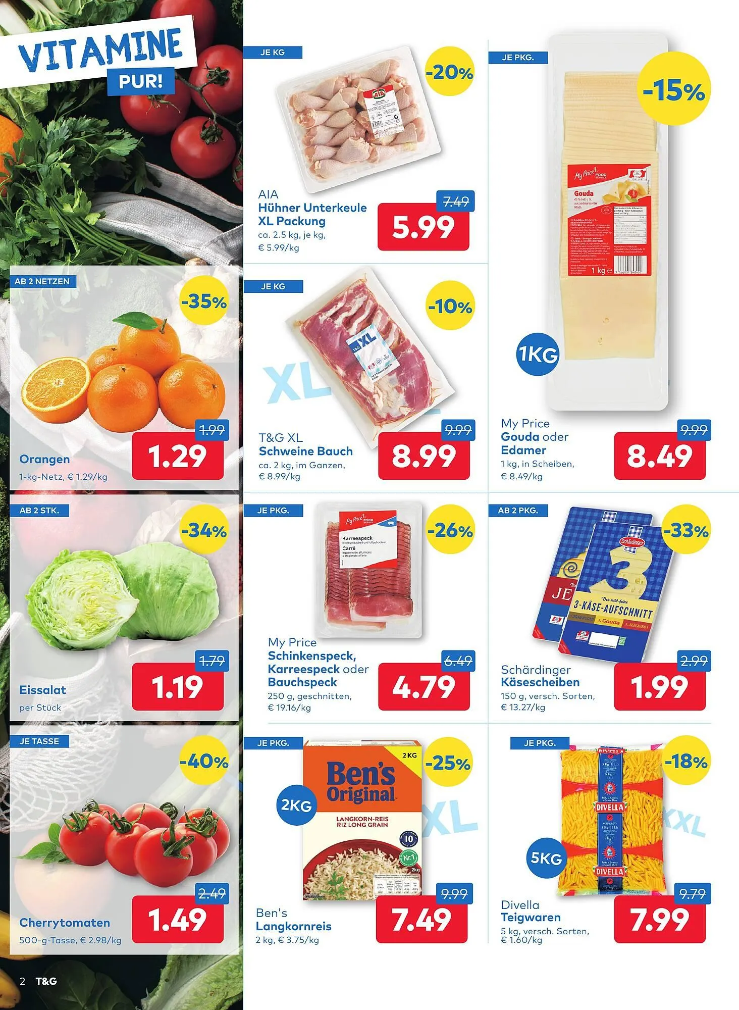 T&G Flugblatt von 6. November bis 19. November 2025 - Flugblätt seite  2