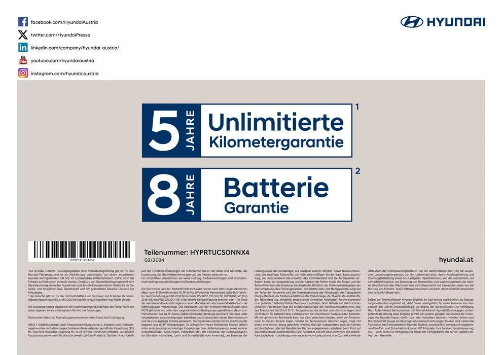 Hyundai TUCSON von 15. März bis 15. März 2025 - Flugblätt seite  36