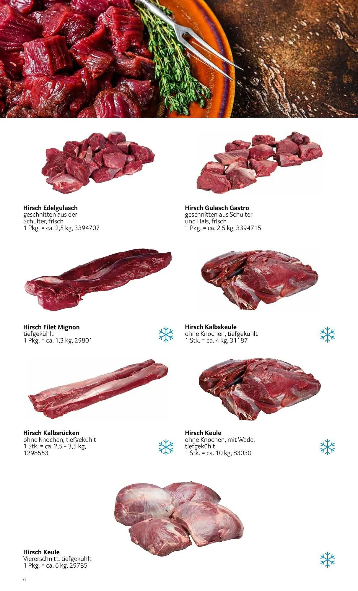 Transgourmet Flugblatt von 1. September bis 27. Dezember 2025 - Flugblätt seite  6