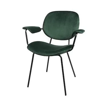 Samt-Armlehnstuhl Günni