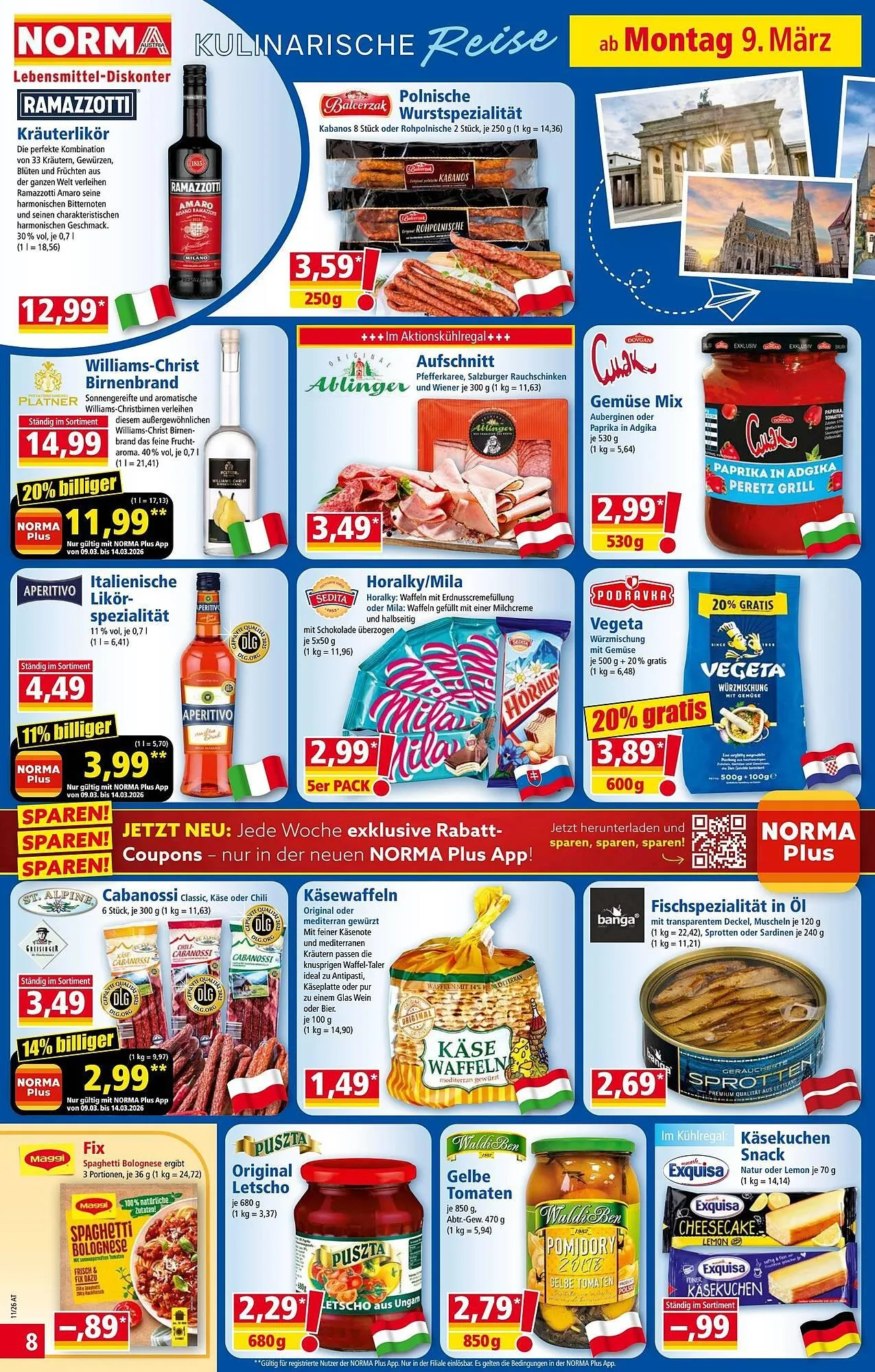 Norma Prospekt von 9. März bis 15. März 2026 - Flugblätt seite  8