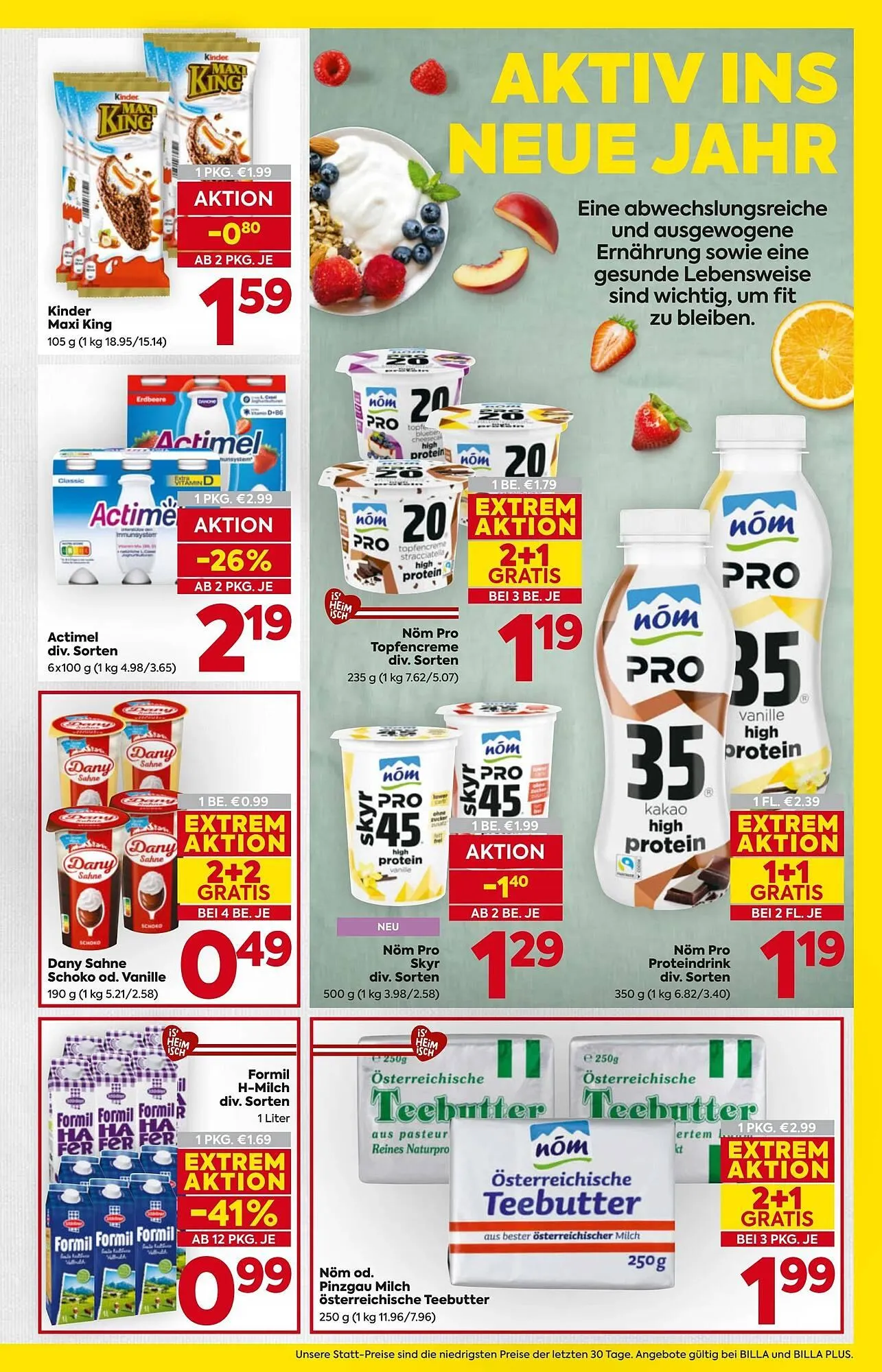 Billa Flugblatt von 2. Jänner bis 7. Jänner 2026 - Flugblätt seite  11