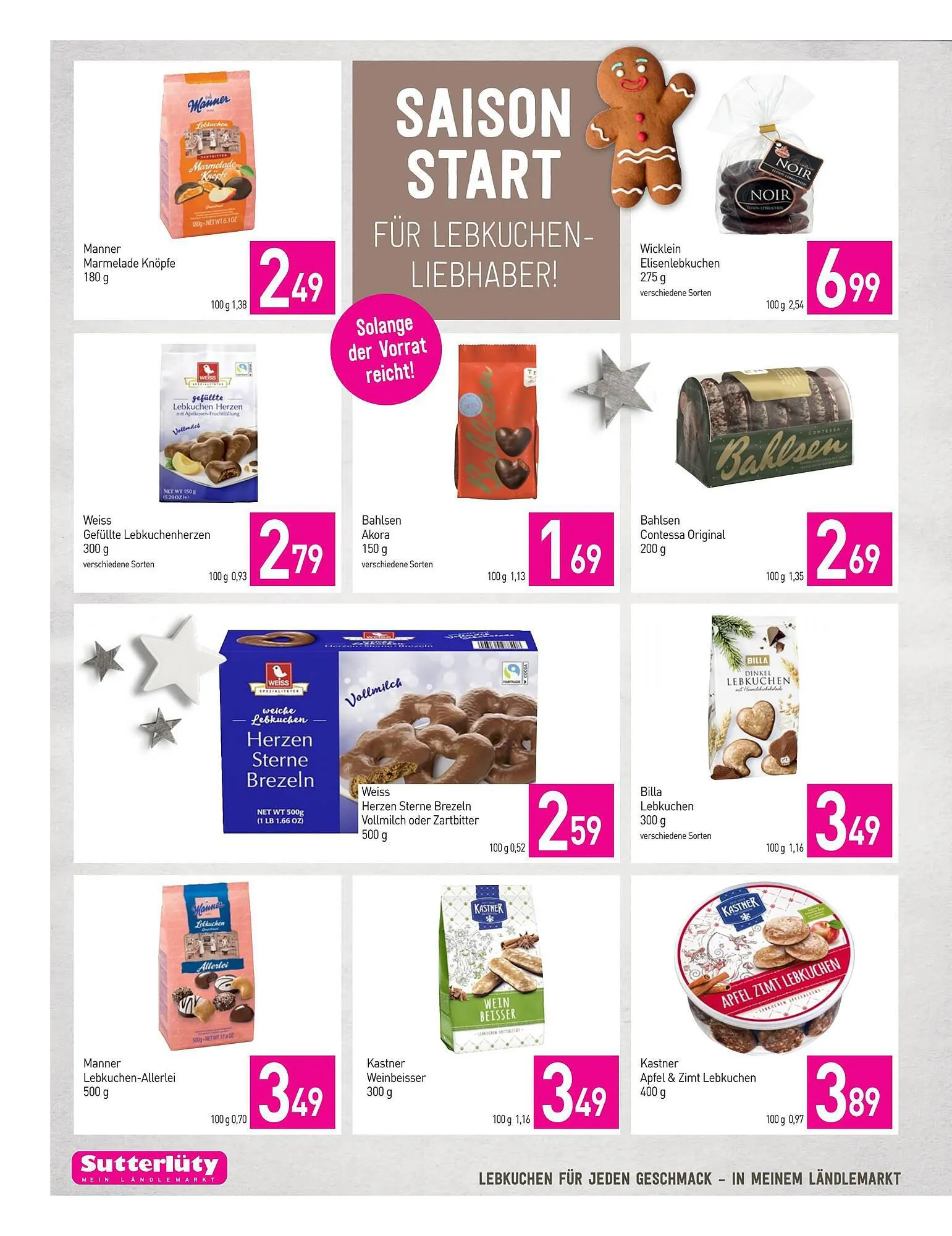 Sutterlüty Flugblatt von 14. September bis 20. September 2023 - Flugblätt seite  8